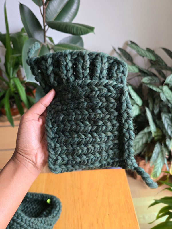 échantillon de tricot, design "Le Cardigan" par Fassi De Souza, designer et fondatrice chez LeGarage Knitwear