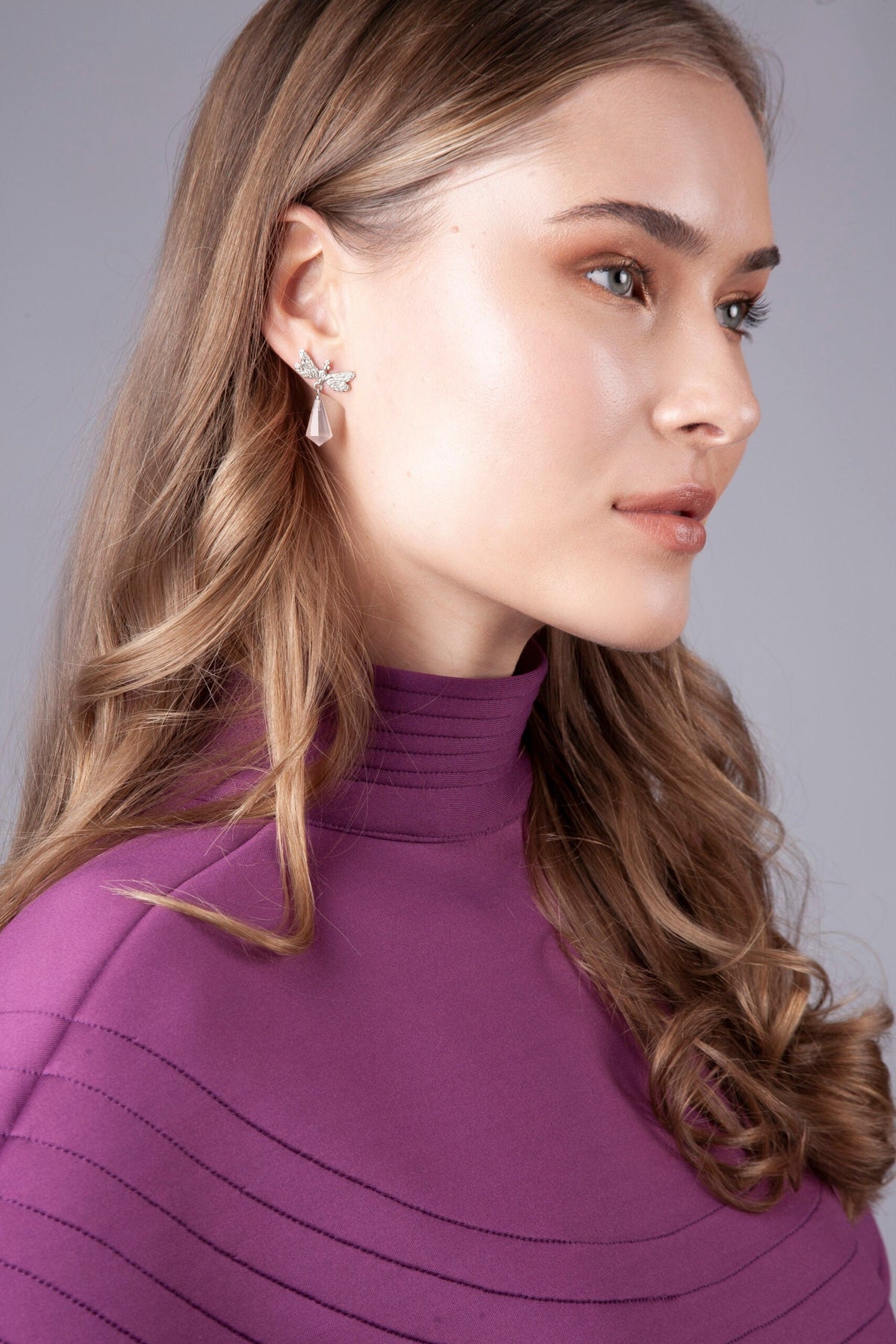 Libellula Transparent Earrings