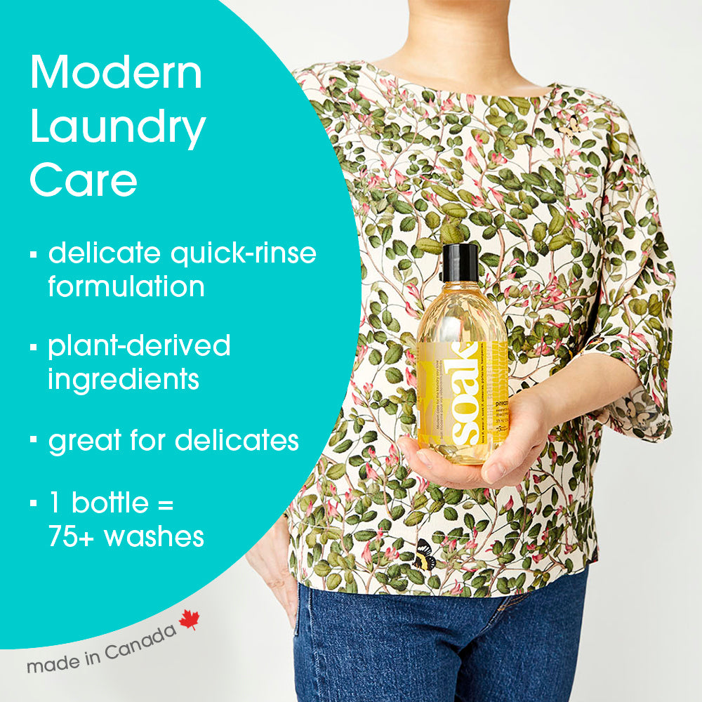 Soak Pineapple Grove lessive écologique sans rinçage 375ml 75 lavages - LeGarage Knitwear