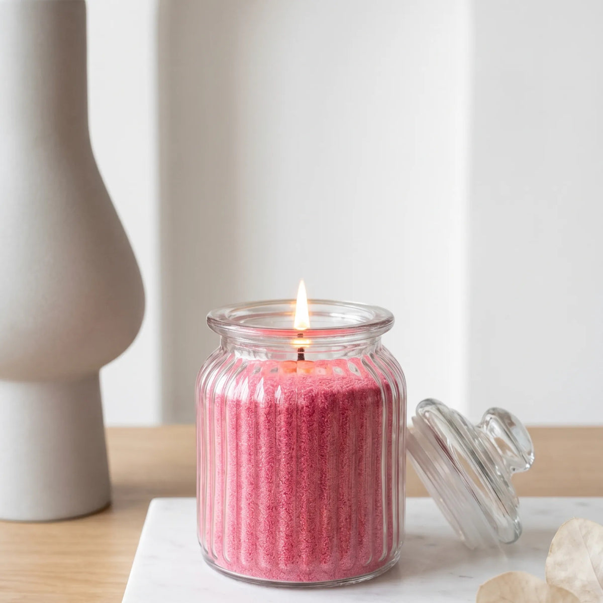 Blush Vintage Unscented Candle Sand Refill, 1kg