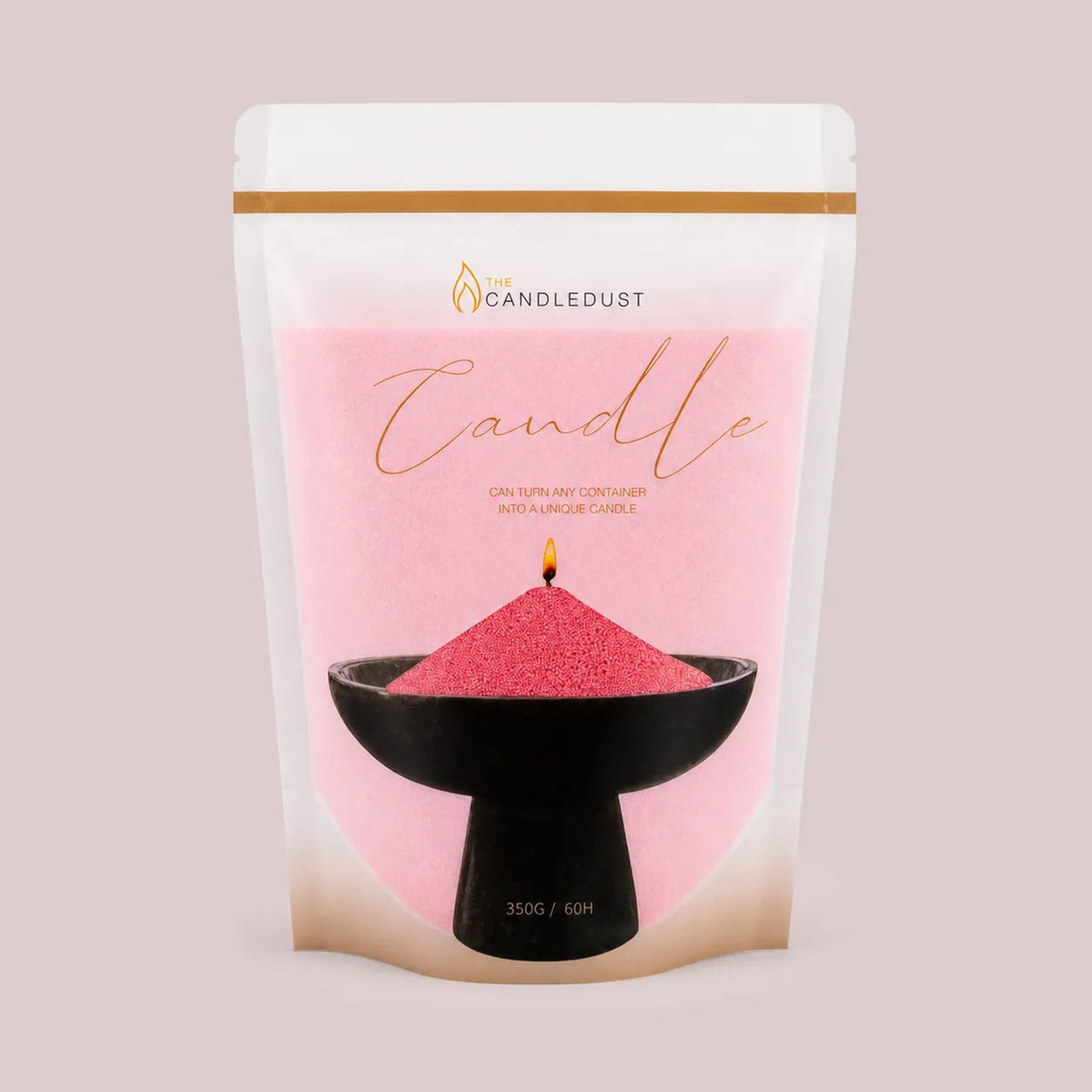 Blush Vintage Unscented Candle Sand Refill, 350g