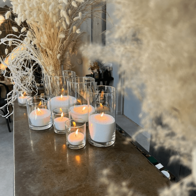 Bougie en poudre Candledust en vrac environ 750 heures, vue alternative