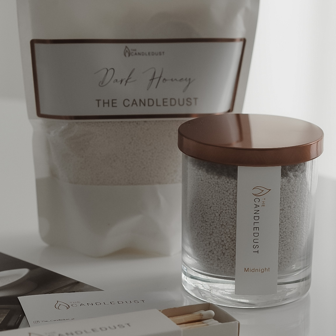 Kit de recharge bougie en poudre Candledust parfum Gin Tonic 330 g
