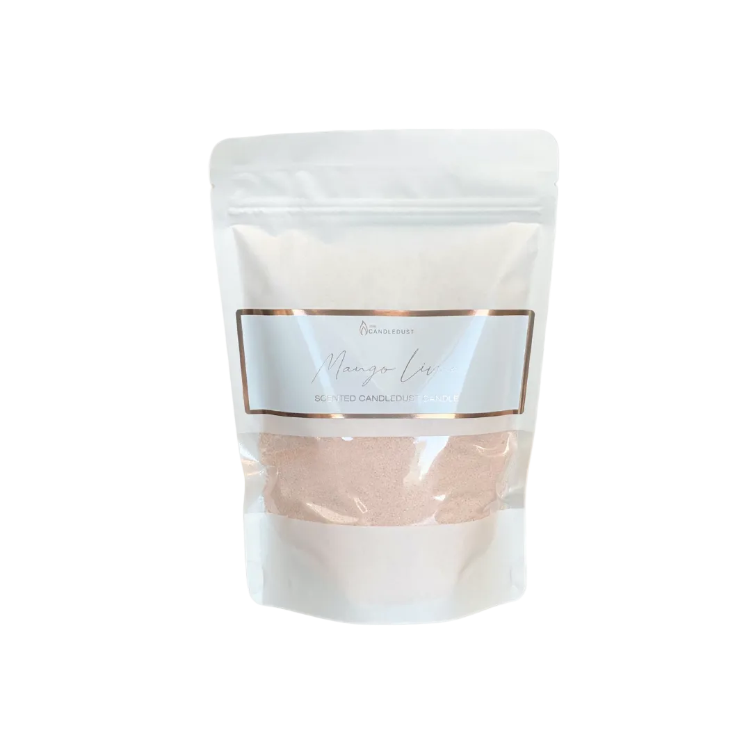 Kit de recharge bougie en poudre Candledust parfum Mangue Citron vert 330 g