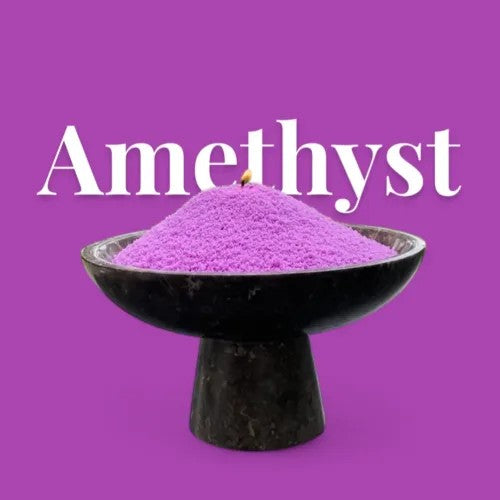 Recharge bougie en poudre Candledust sans parfum améthyste 330 grammes, vue produit