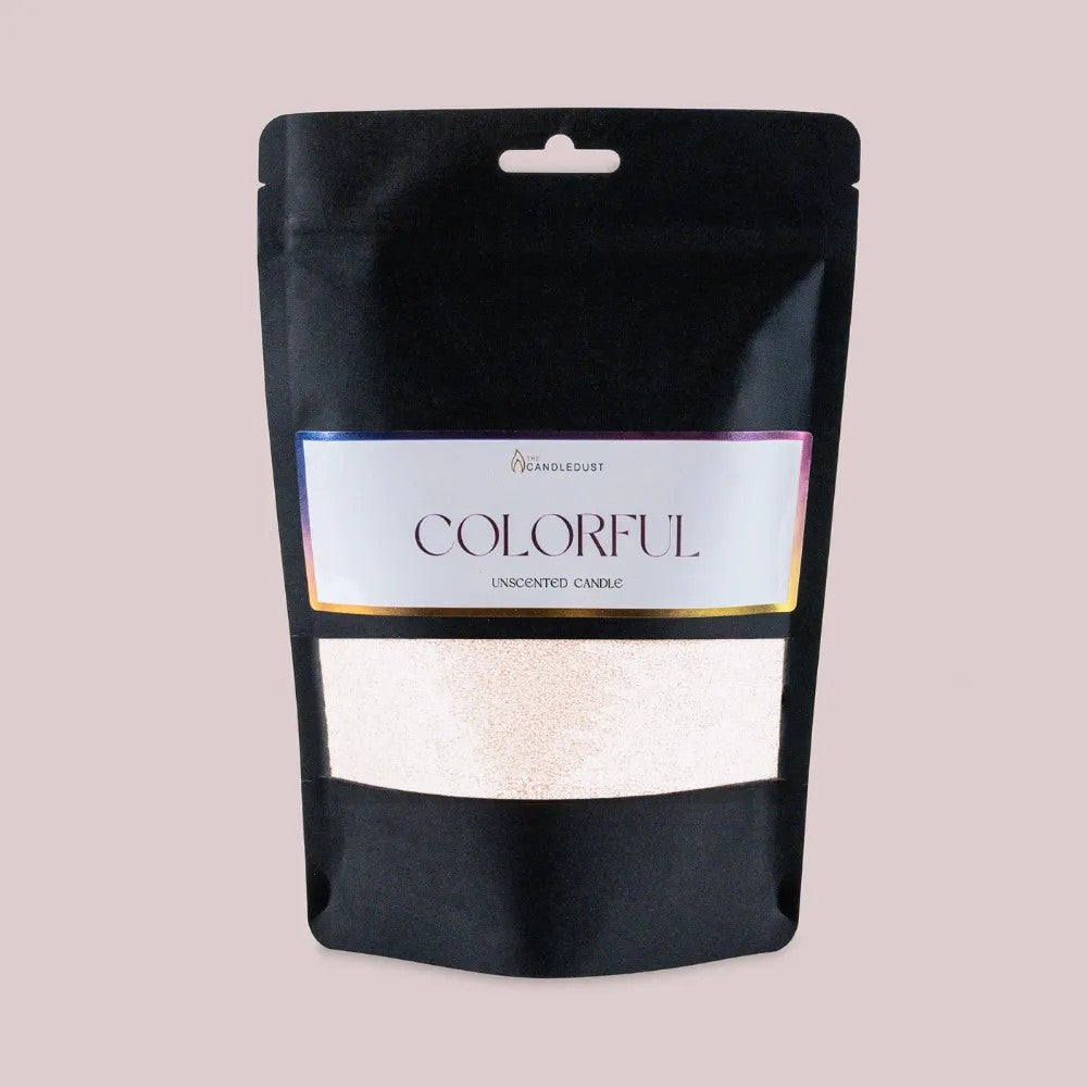Recharge bougie en poudre Candledust sans parfum ivoire 330 grammes, vue finale