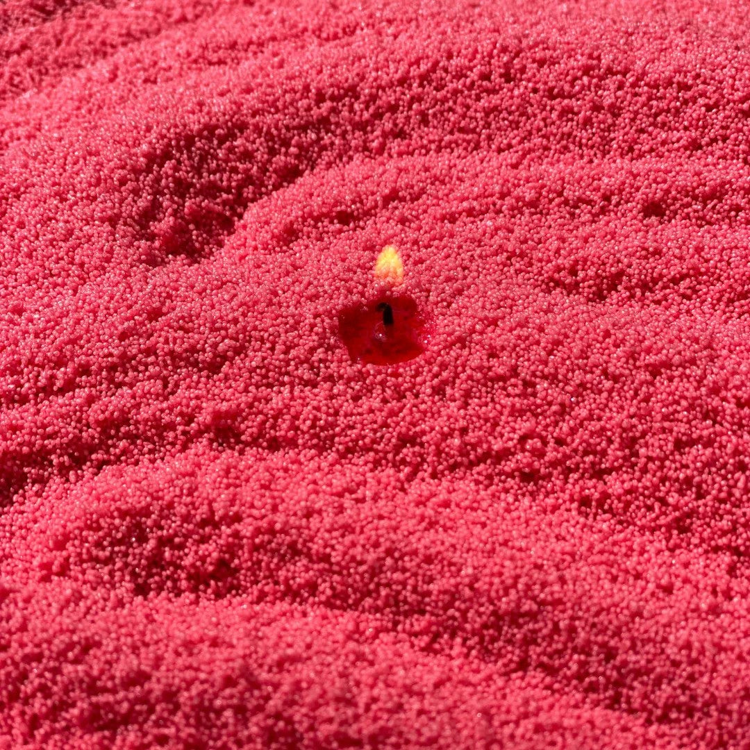 Recharge bougie en poudre Candledust sans parfum framboise 330 grammes, vue finale