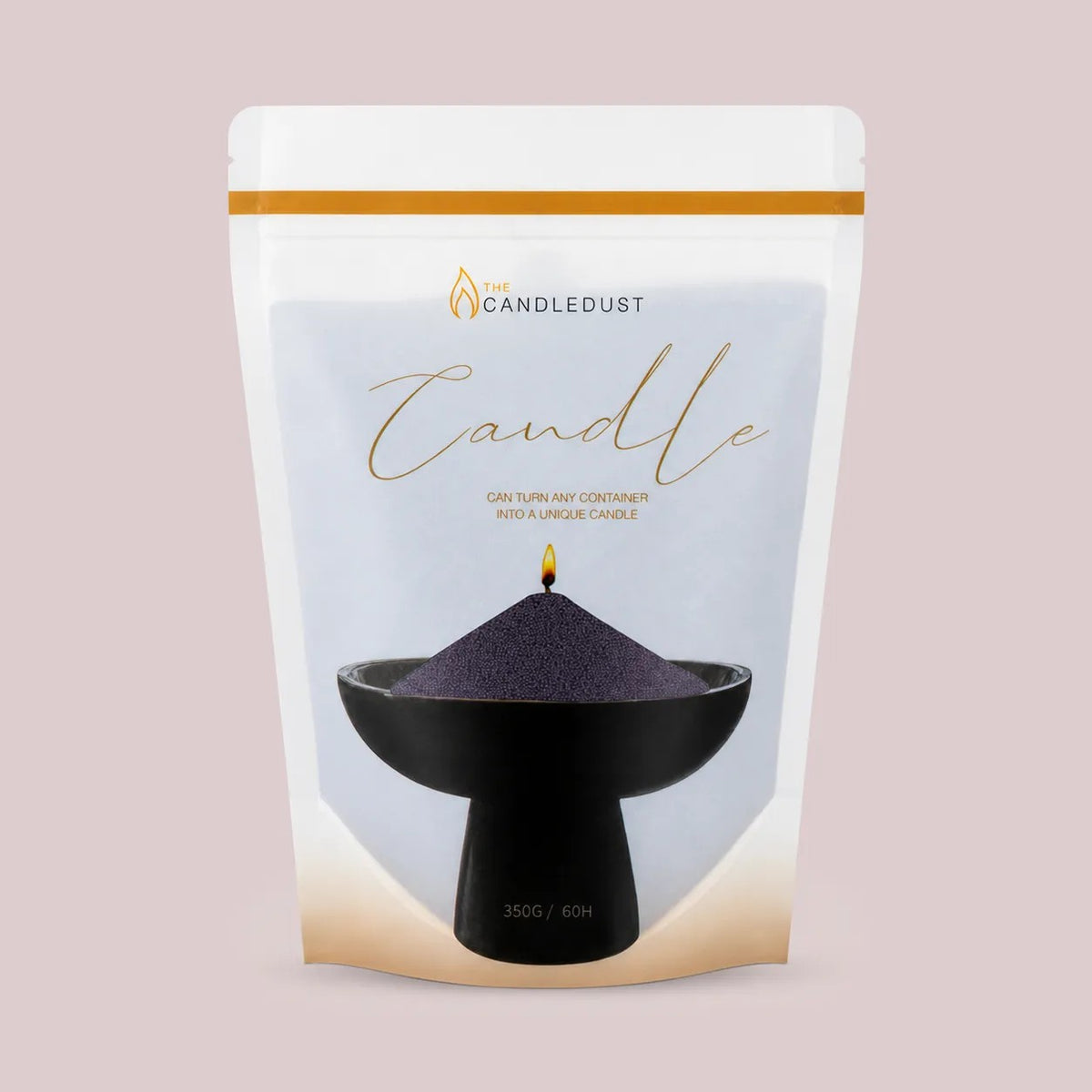 Dark Lilac Unscented Candle Sand Refill, 350g
