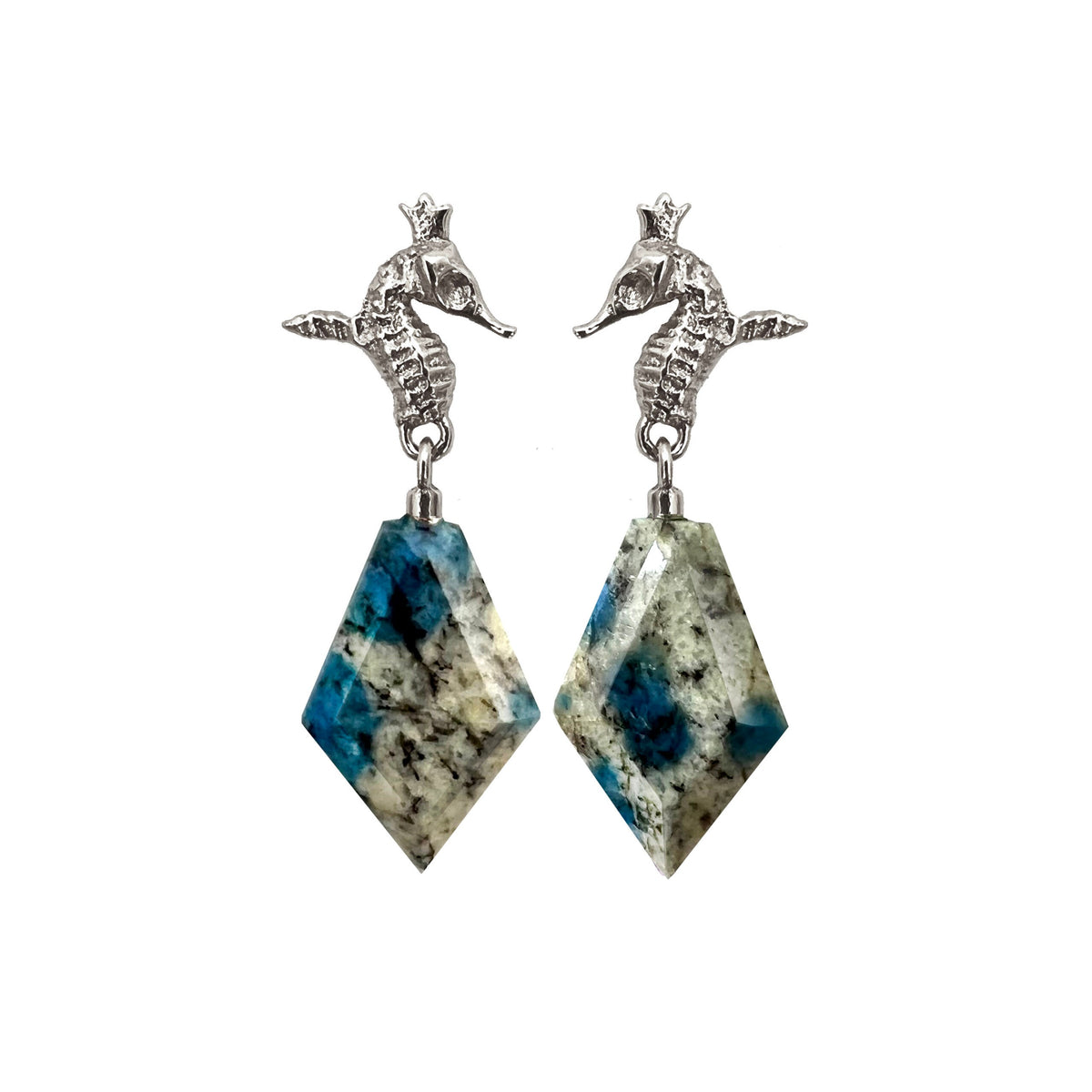 Hippo Crystal Chromatic Earrings