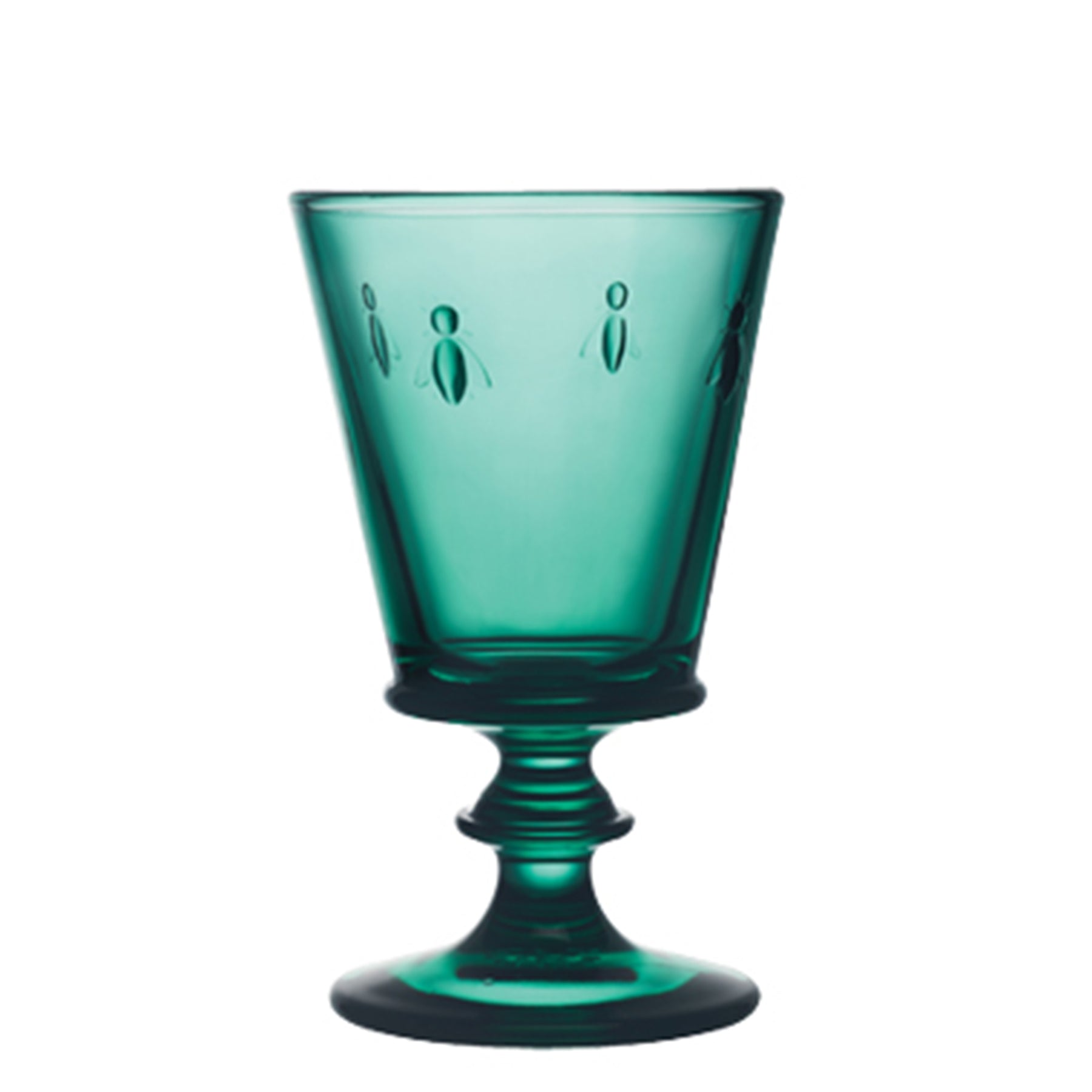 Set de 4 verres ABEILLE colorés 220 millilitres, vue détaillée