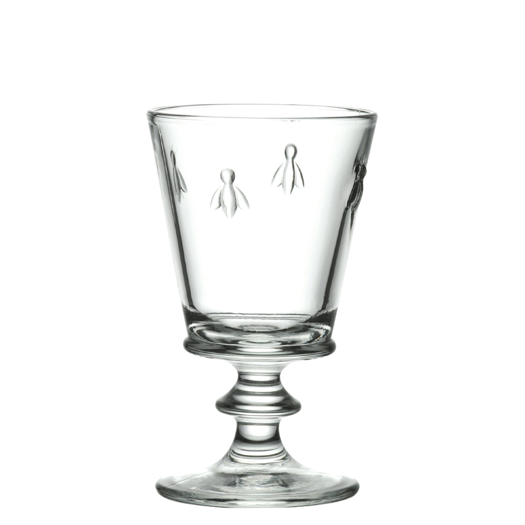 Coffret 4 verres à vin abeille ABEILLE 220 ml, vue produit alignée