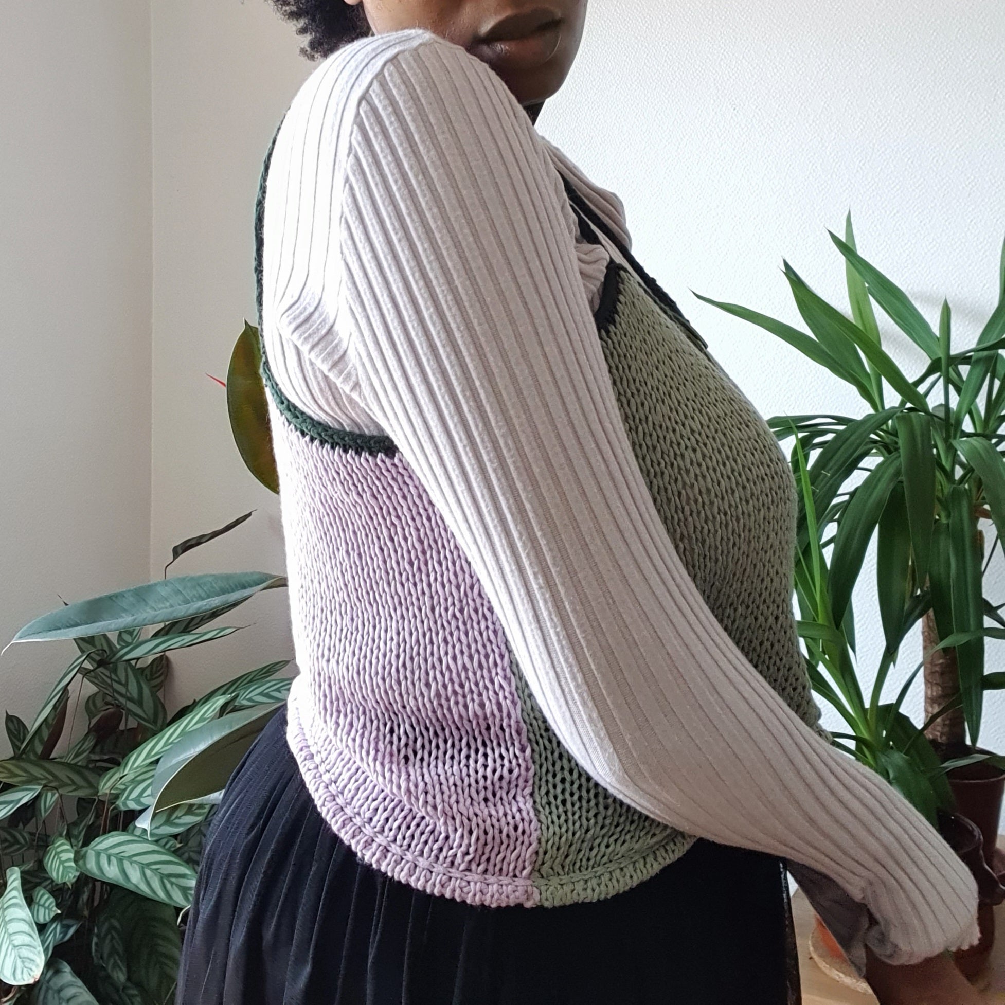 Le Caraco court pastel