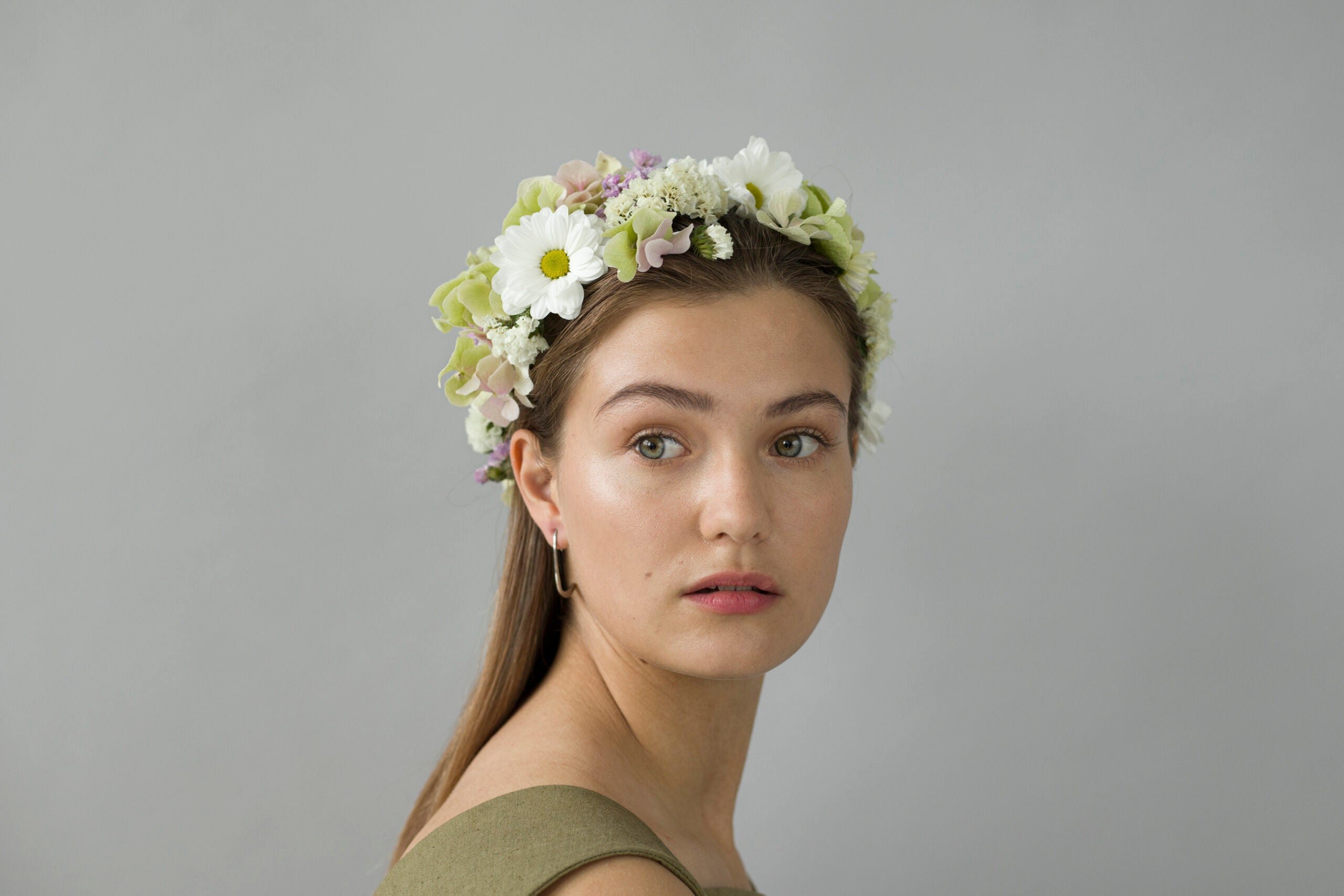 Boucles d'oreilles modèle Curvi, vue détaillée