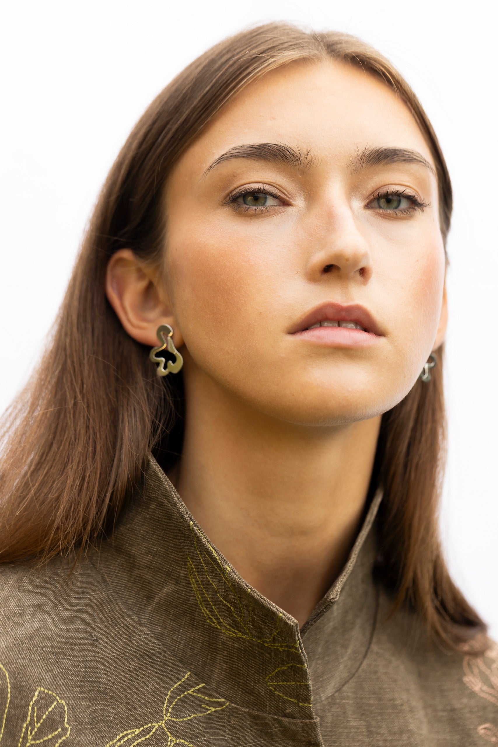 Boucles d'oreilles modèle Folia Bold, vue détaillée