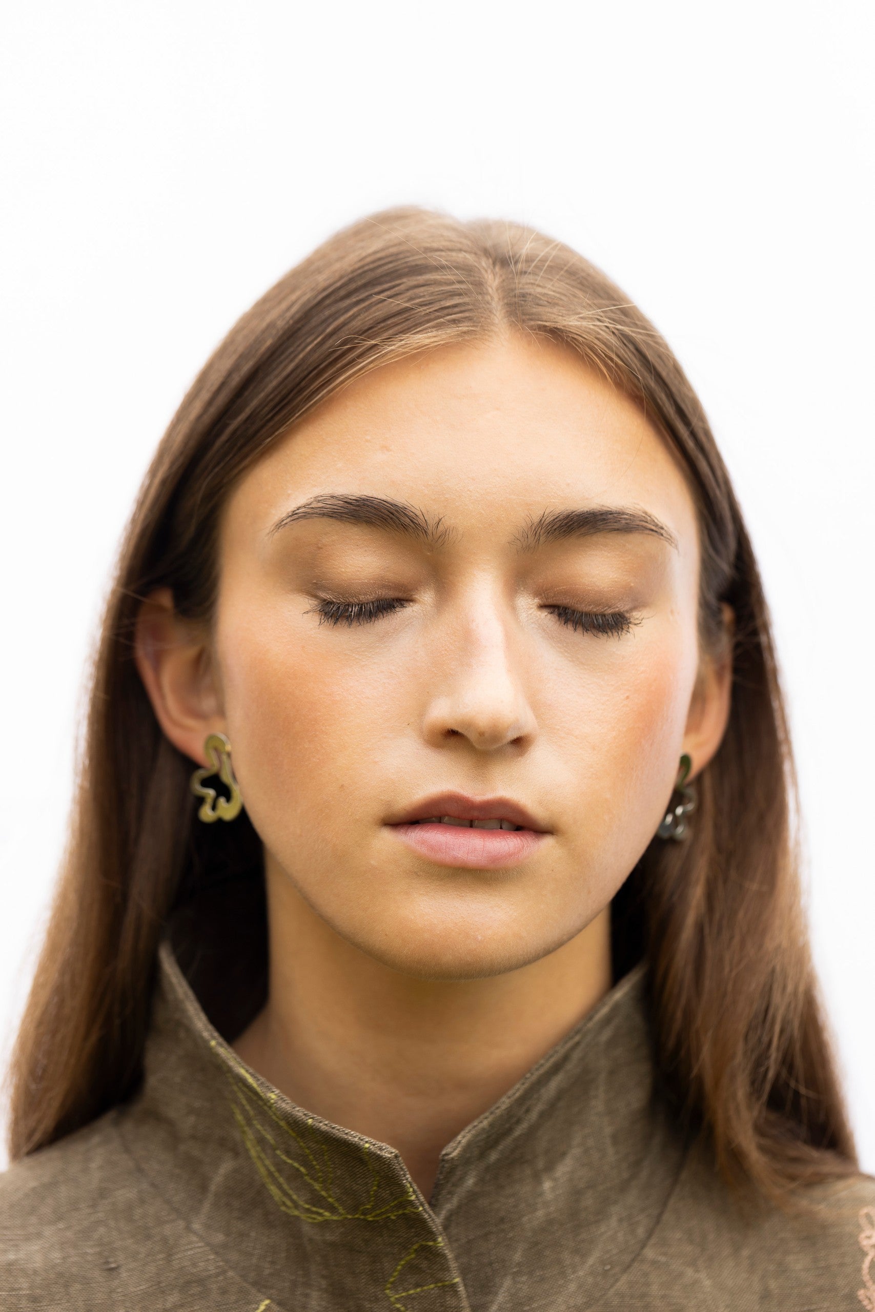 Boucles d'oreilles modèle Folia Bold, vue produit