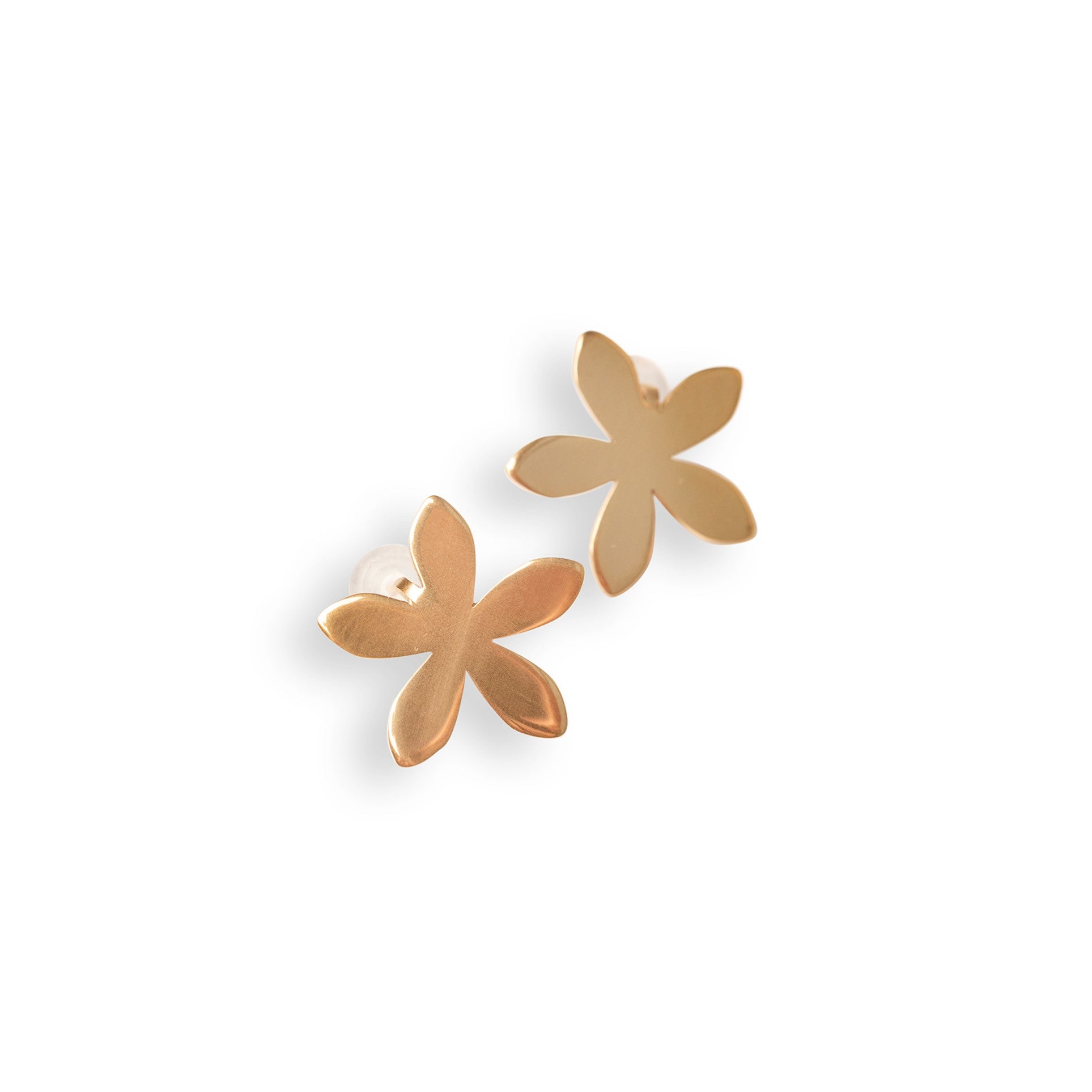 Boucles d'oreilles modèle Lilac finition Sunlit, vue finale