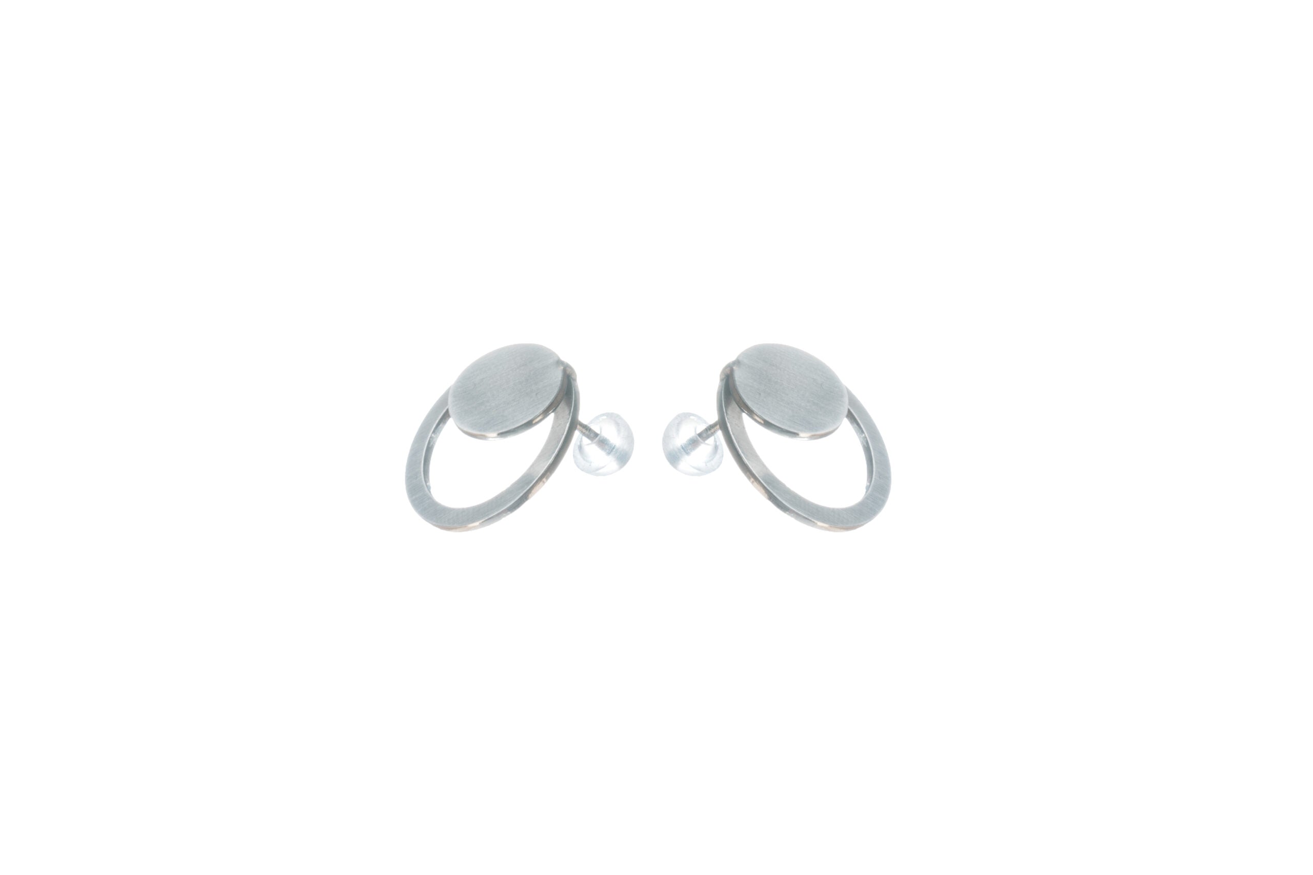 Boucles d'oreilles modèle Luna, vue finale