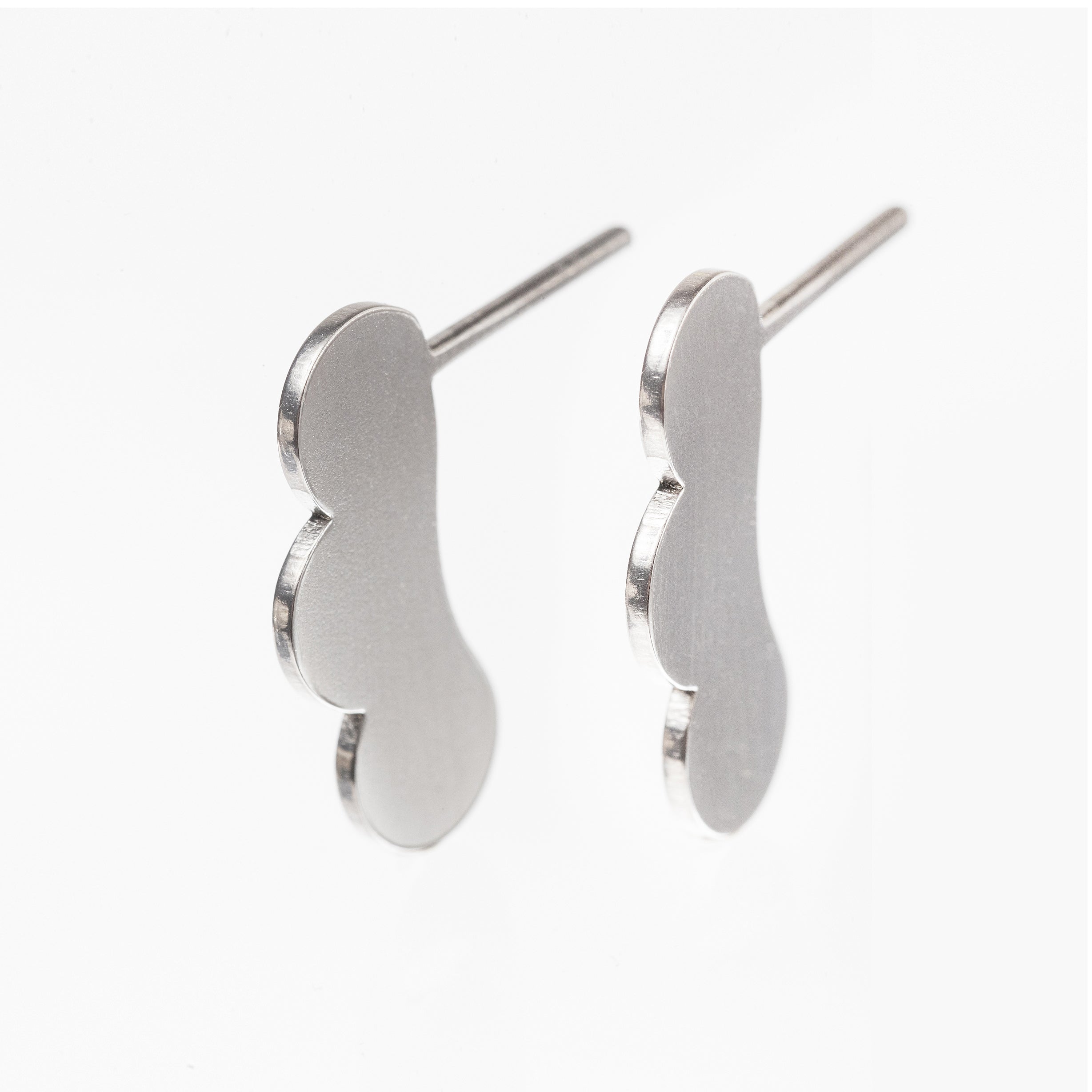 Boucles d'oreilles Lentsius modèle Rubus, vue finale