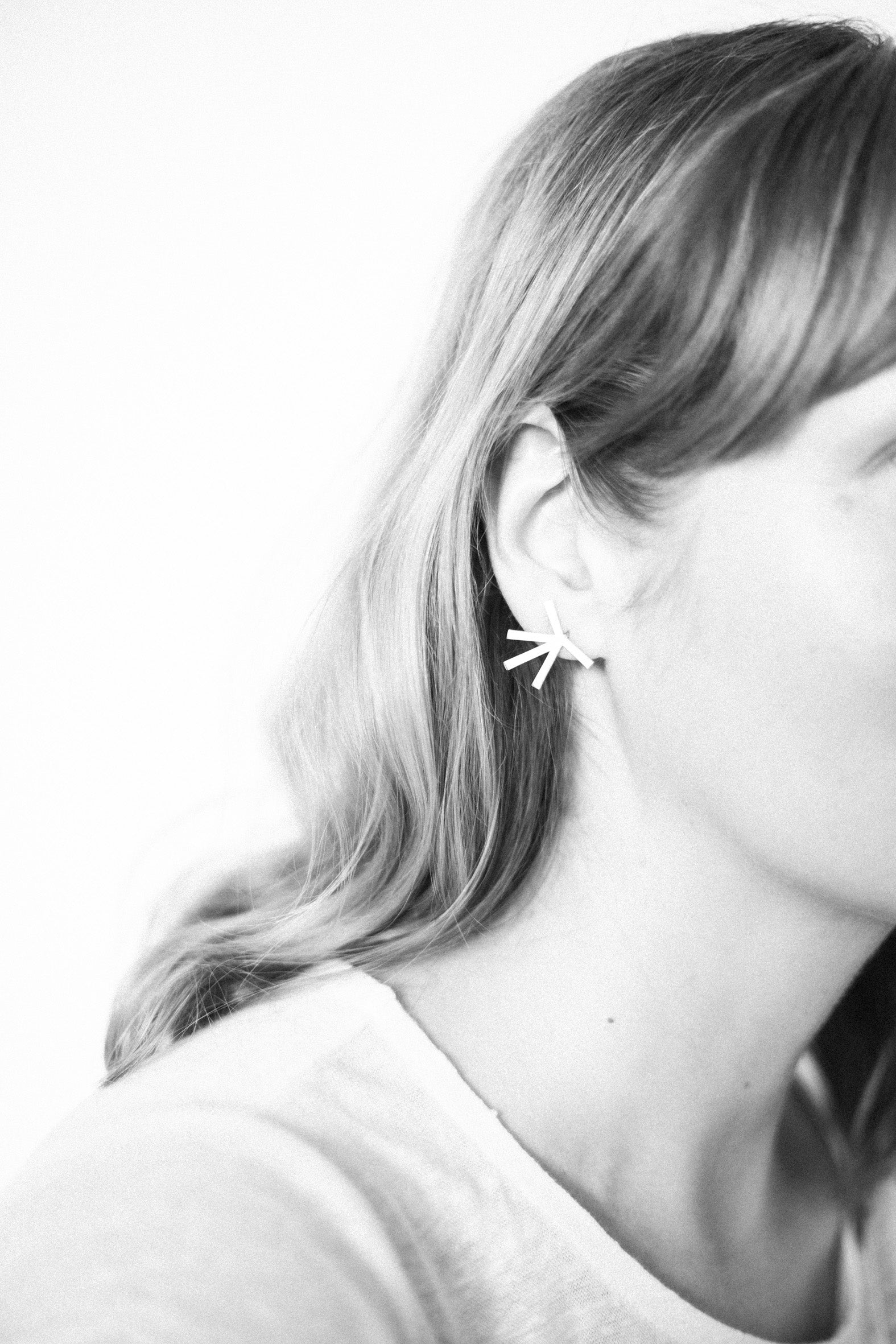 Boucles d'oreilles modèle Stella, vue détaillée
