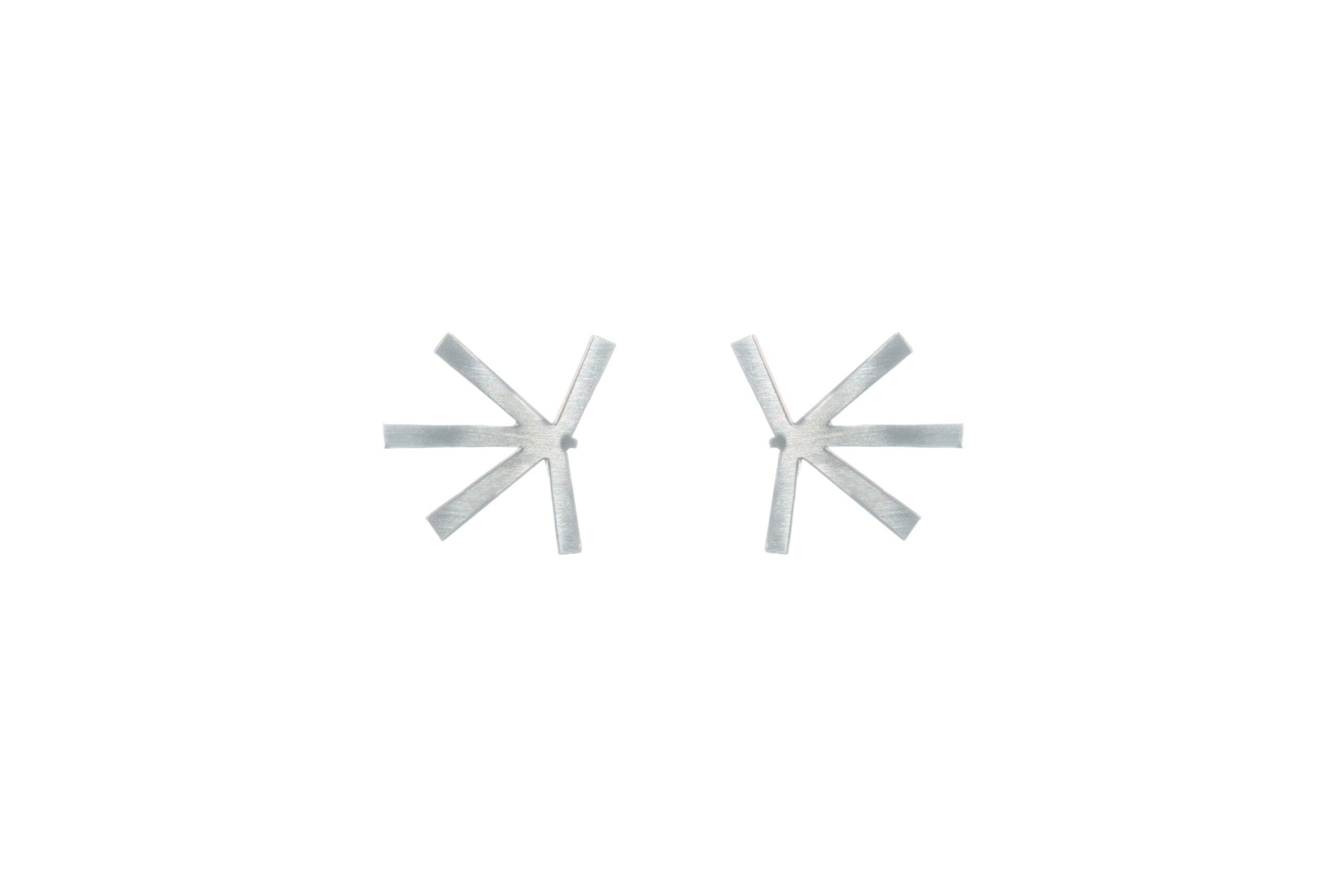 Boucles d'oreilles modèle Stella, vue finale