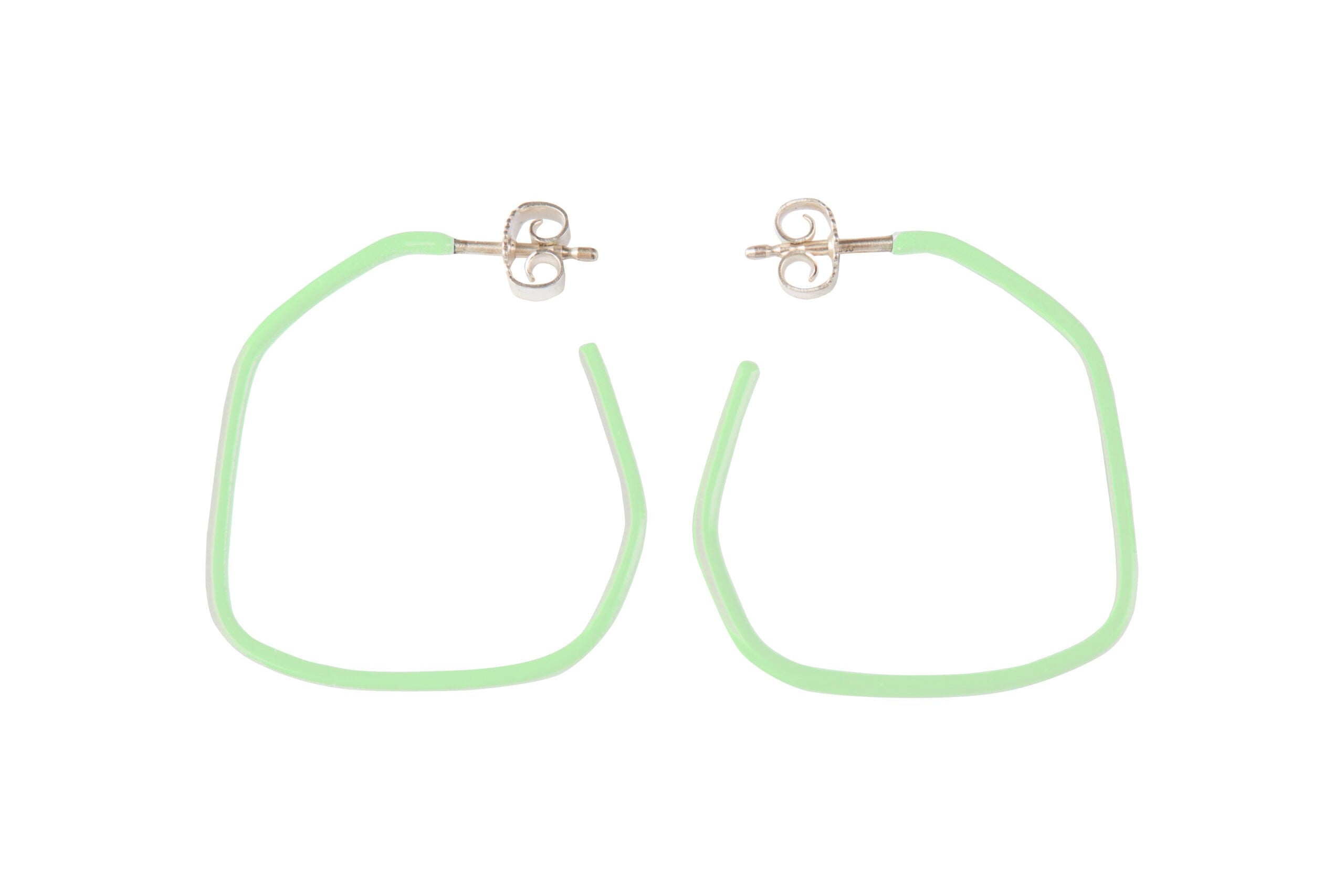Boucles d'oreilles modèle Lines, vue détaillée finale