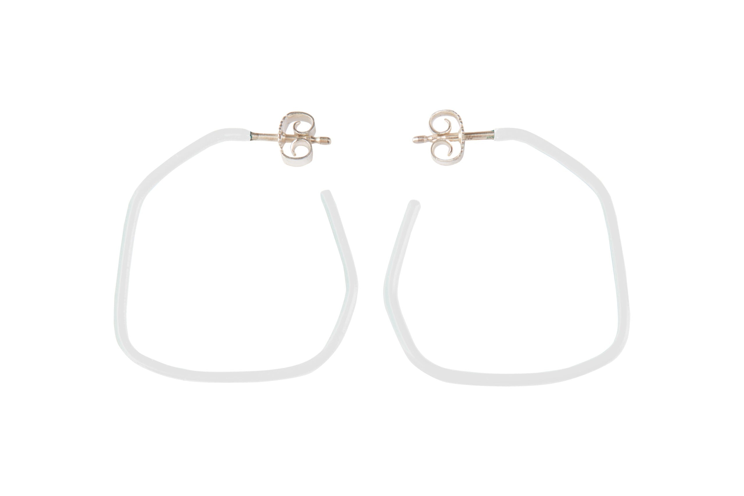 Boucles d'oreilles modèle Lines, vue horizontale