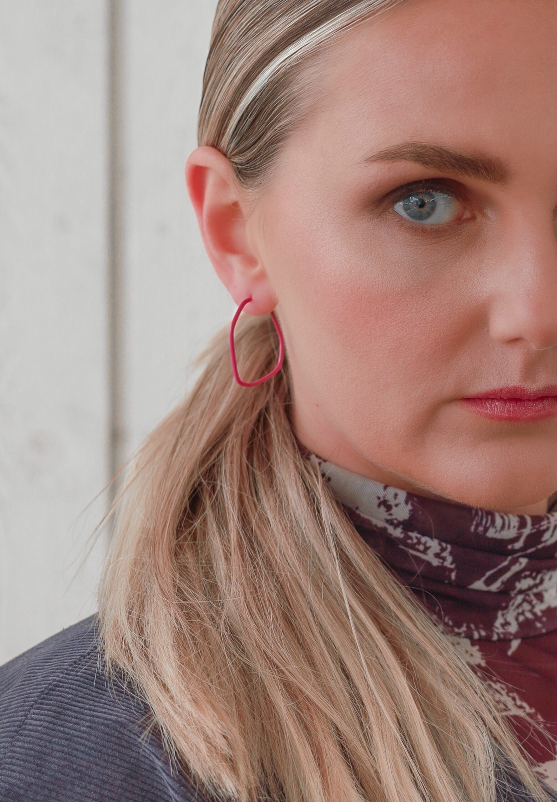 Boucles d'oreilles modèle Lines, vue alternative finale