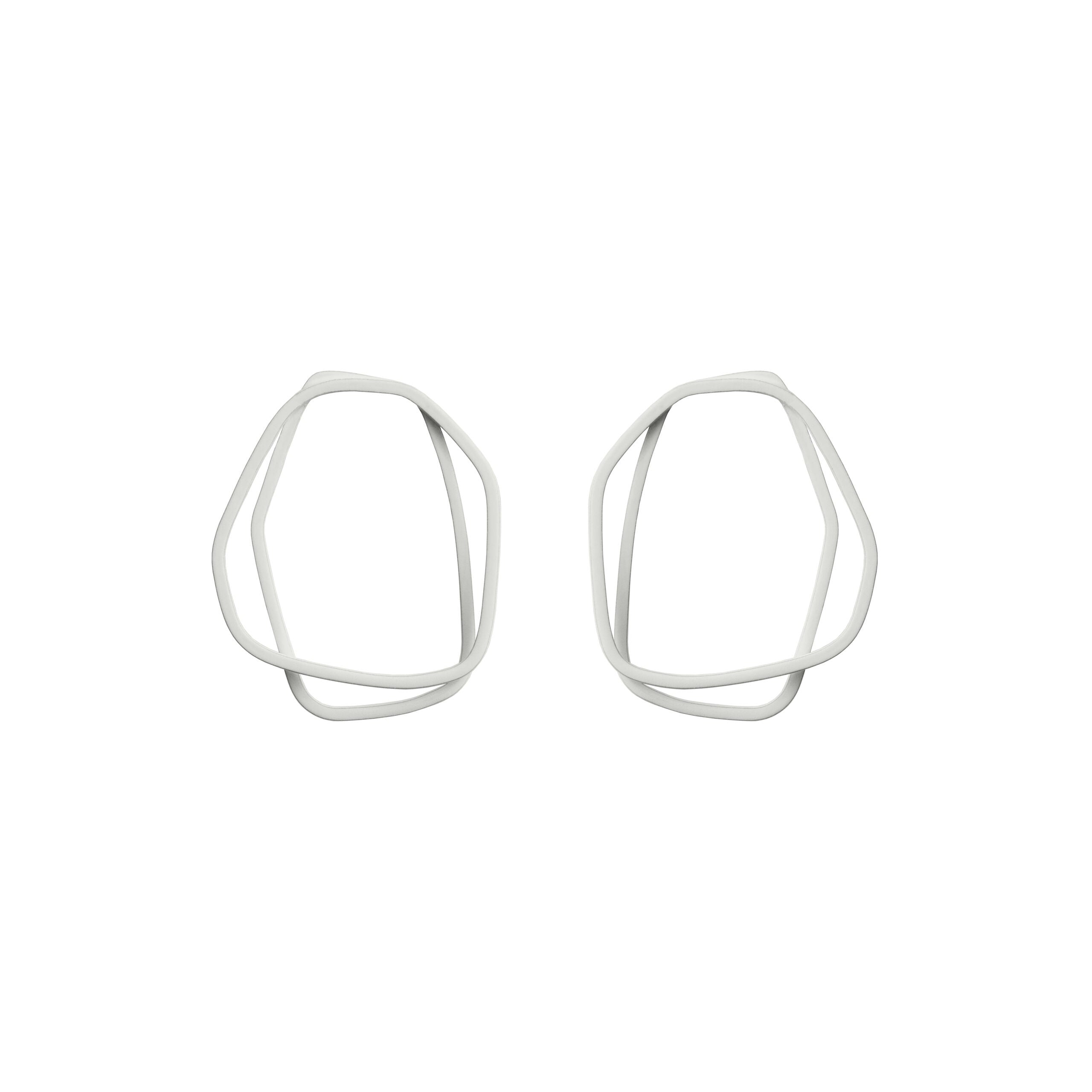 Boucles d'oreilles modèle Loops, vue alternative