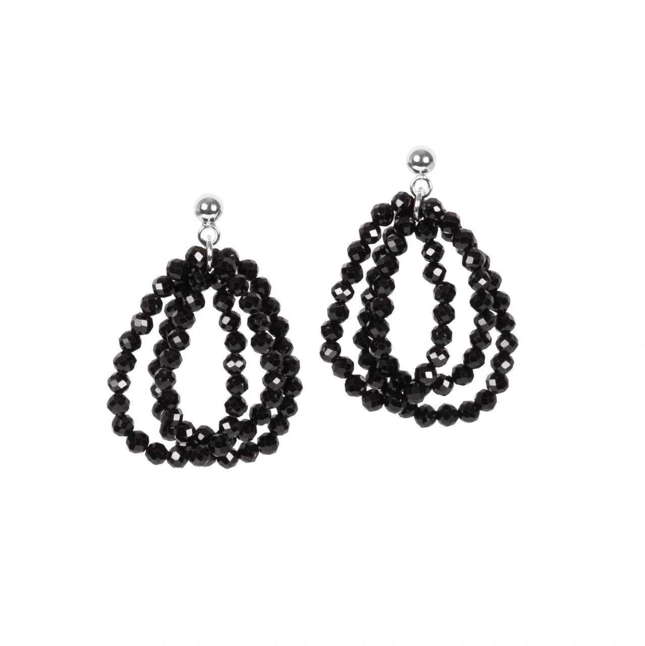 Boucles d'oreilles myamoon modèle Cherie Boho S or rose et argent, vue alternative