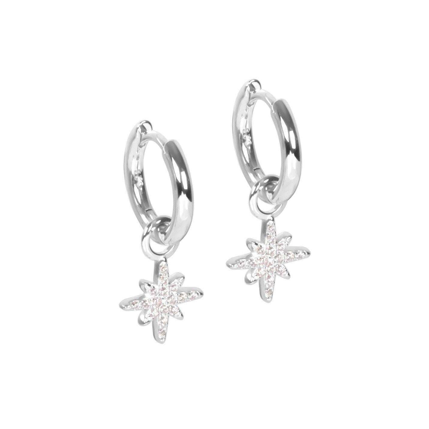 Boucles d'oreilles modèle Illumi Star Charm S, vue produit