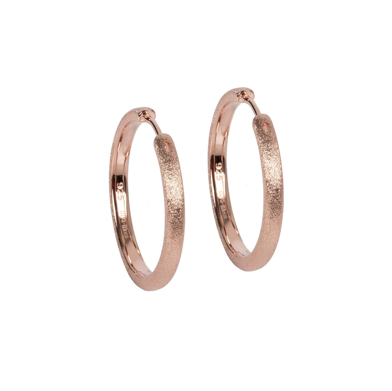 Créoles myamoon modèle Sugar Hoops L or, vue alternative