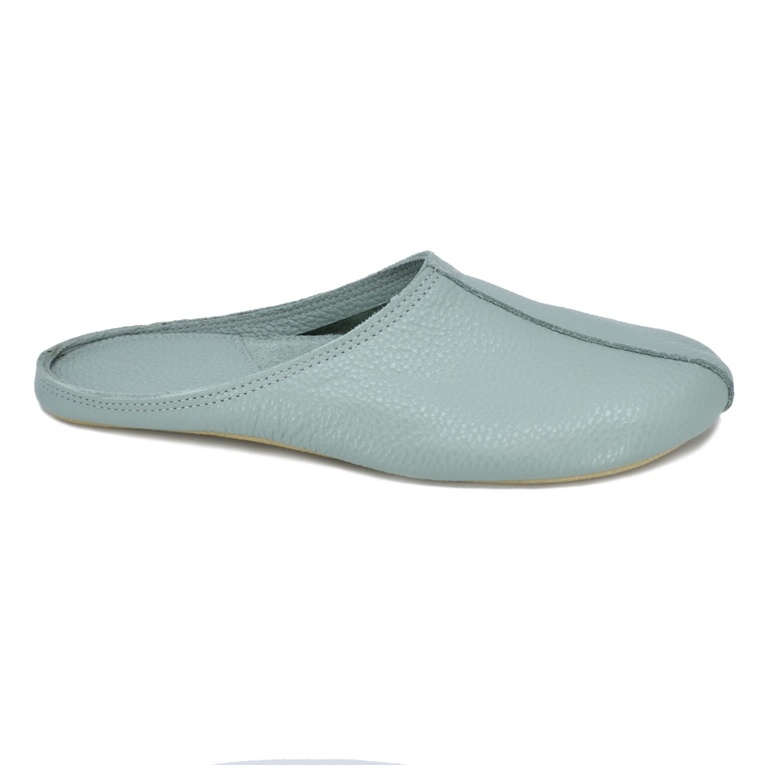 Chaussons Sulbi en feutre menthe, vue finale