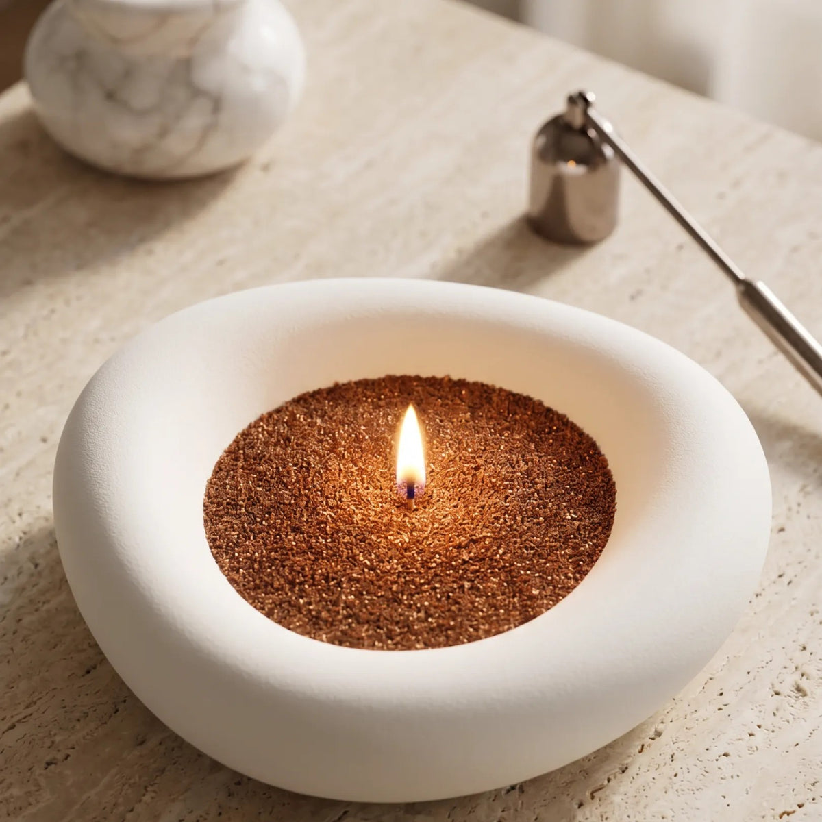 Pecan Unscented Candle Sand Refill, 1kg