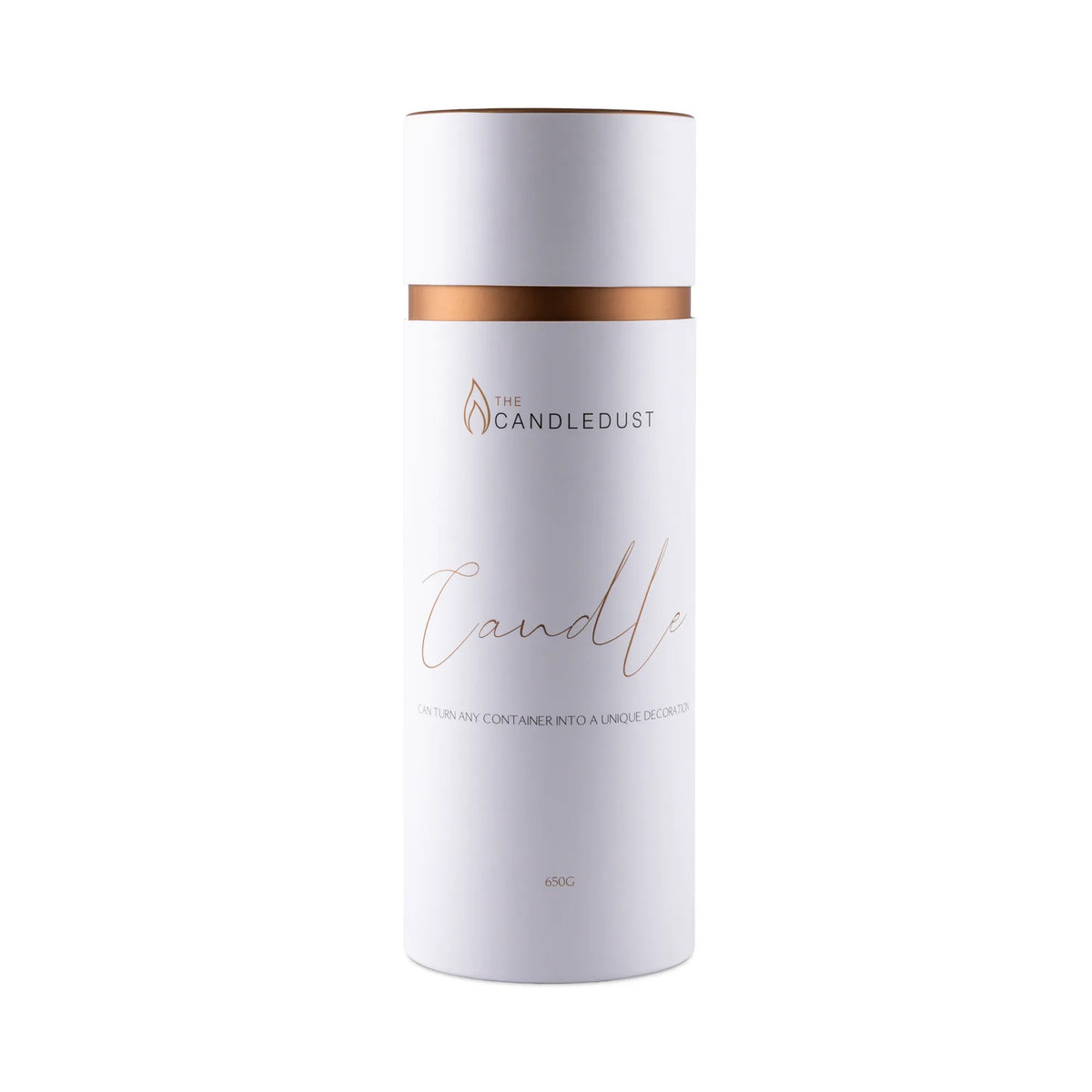Powder Unscented Candle Sand Tube, 650g