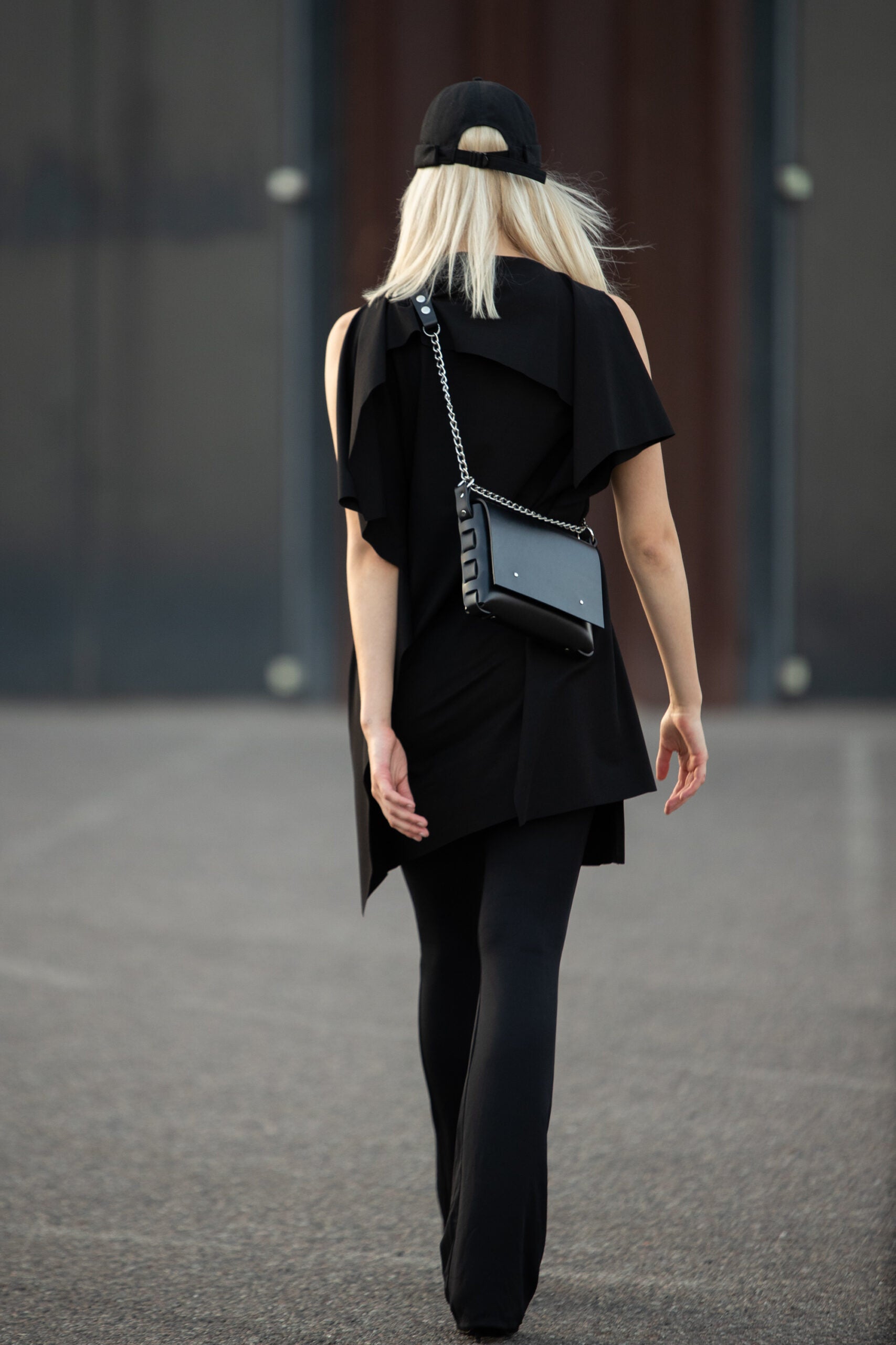 Sac à main PYKOK Agatha no.3 en cuir, vue verticale