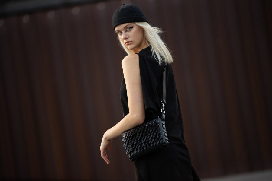 Sac à main PYKOK Barbed Sister en cuir, vue détaillée