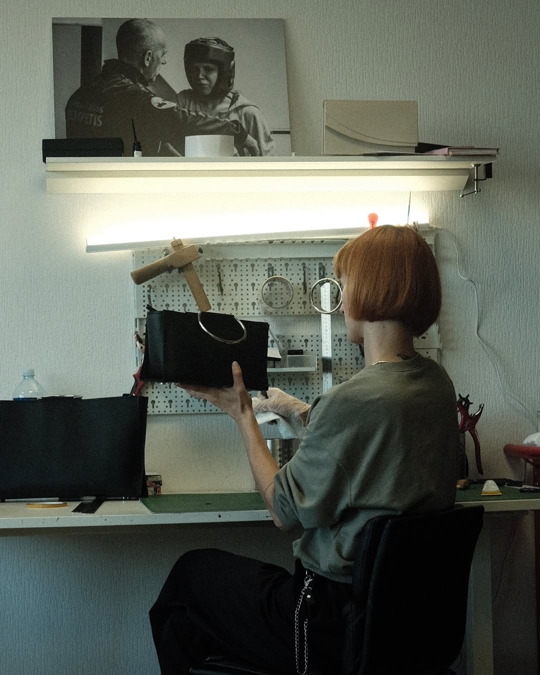 Sac PYKOK en studio, vue éditoriale