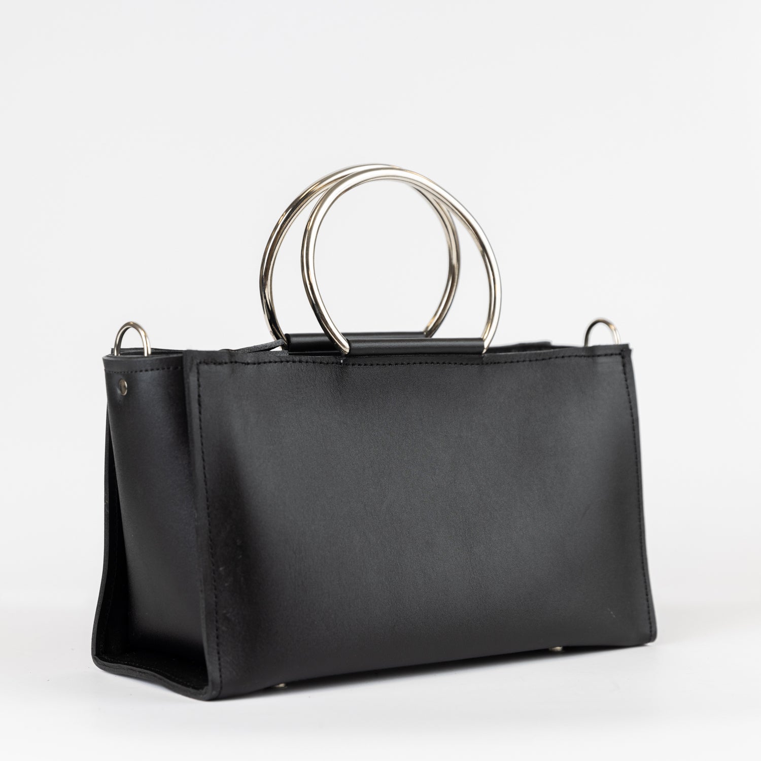 Sac à main PYKOK Maria Mini en cuir, vue horizontale