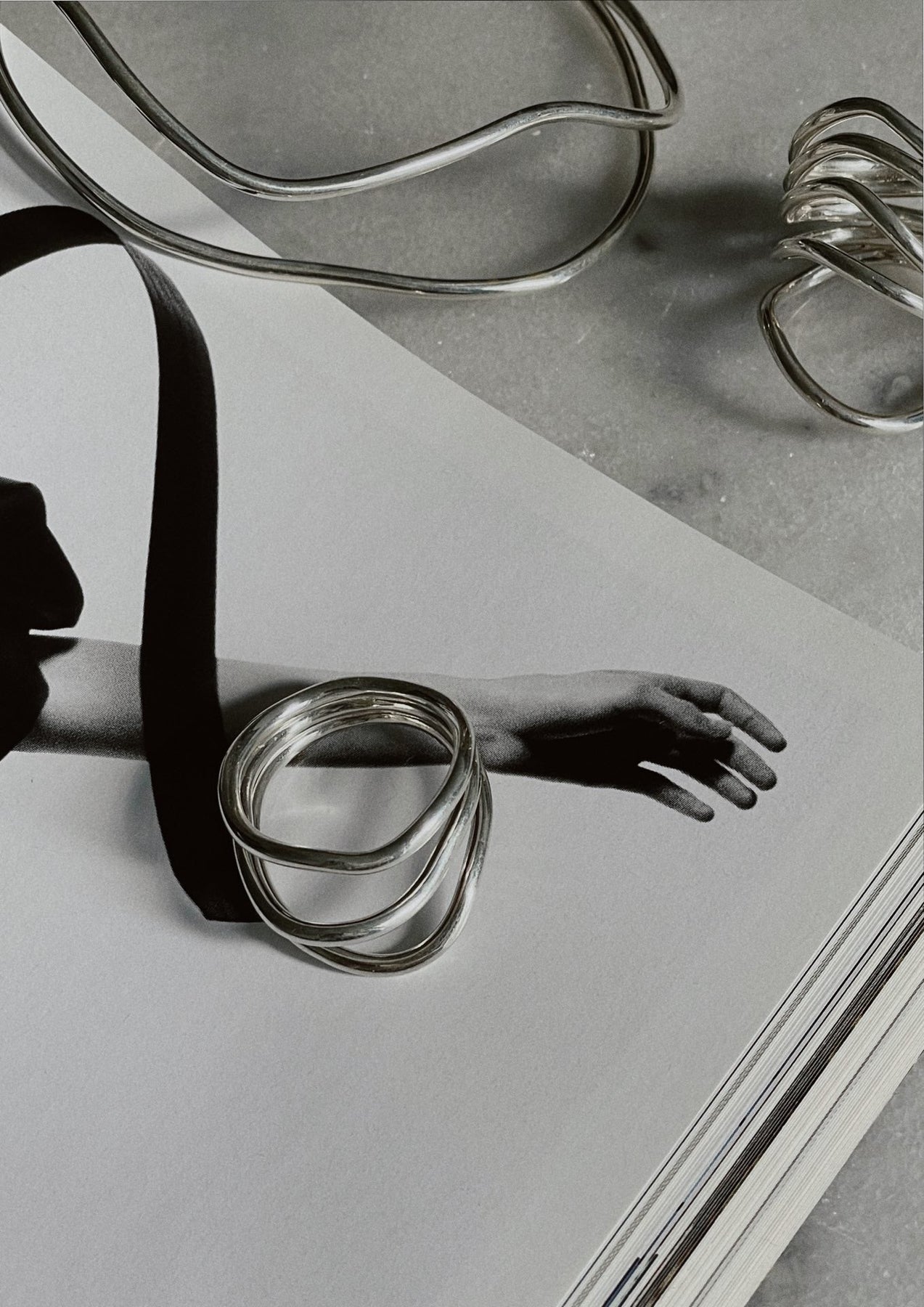 Reef Break Wave Ring - Silver