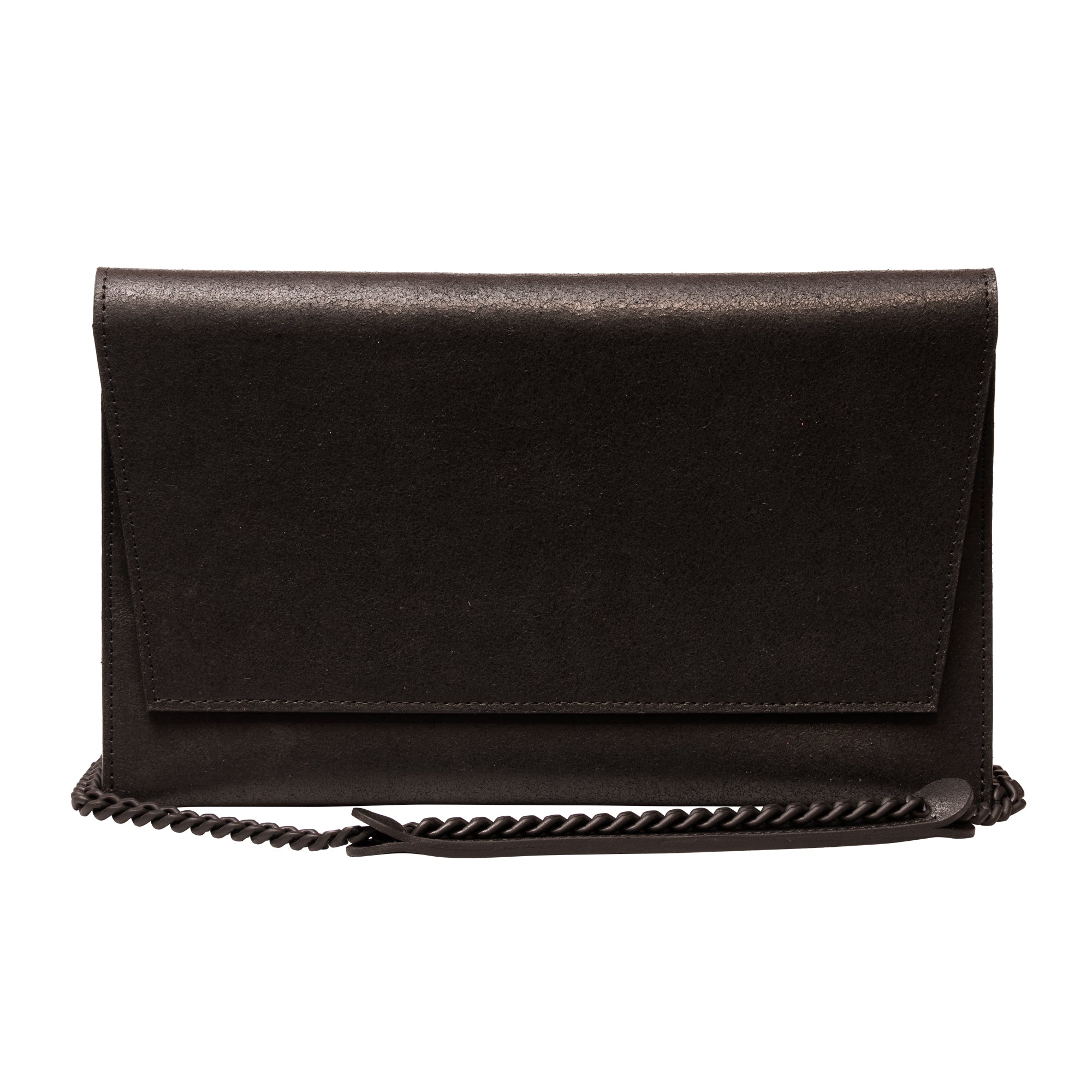 Sac à bandoulière à chaîne noir, vue produit