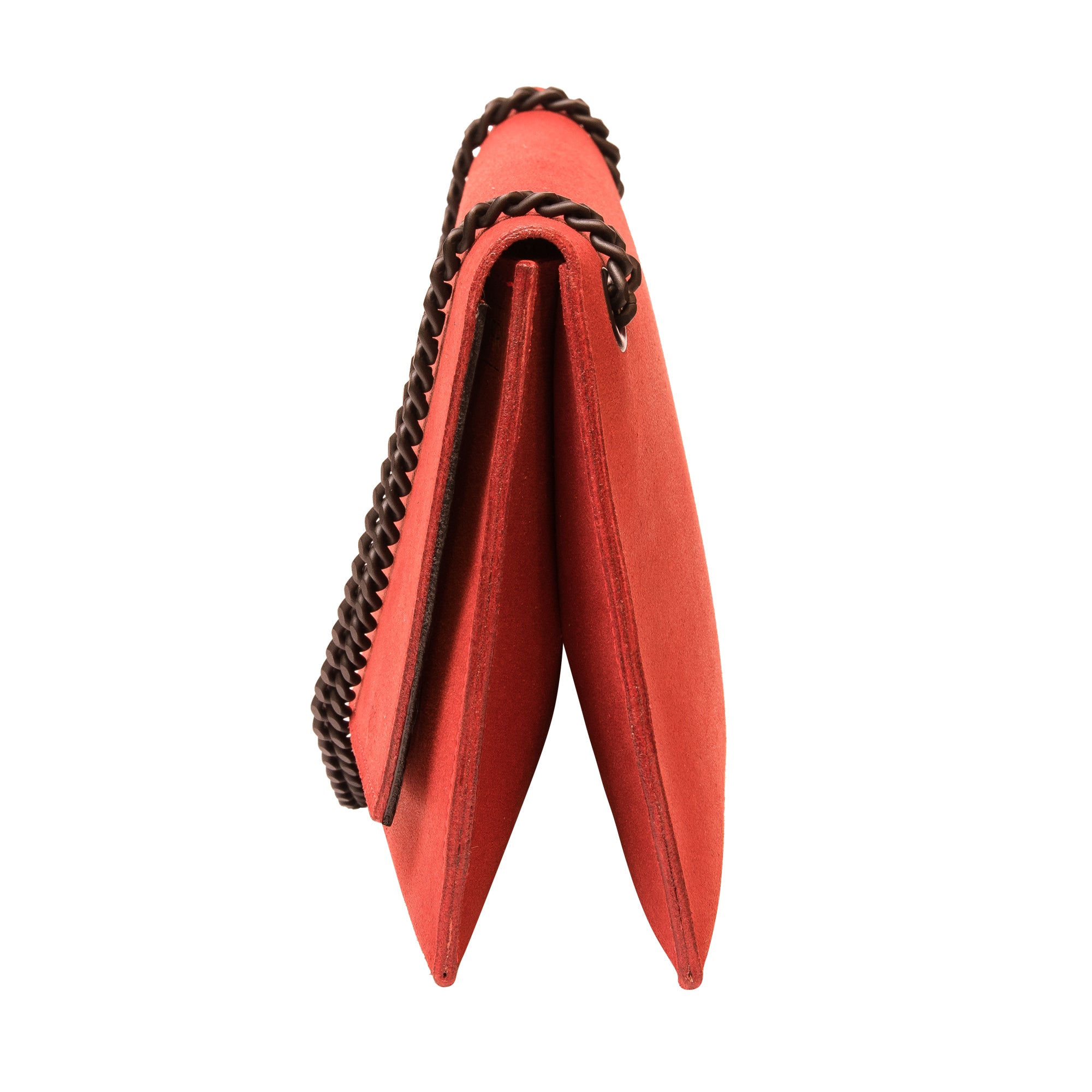 Sac à bandoulière à chaîne rouge, vue alternative finale
