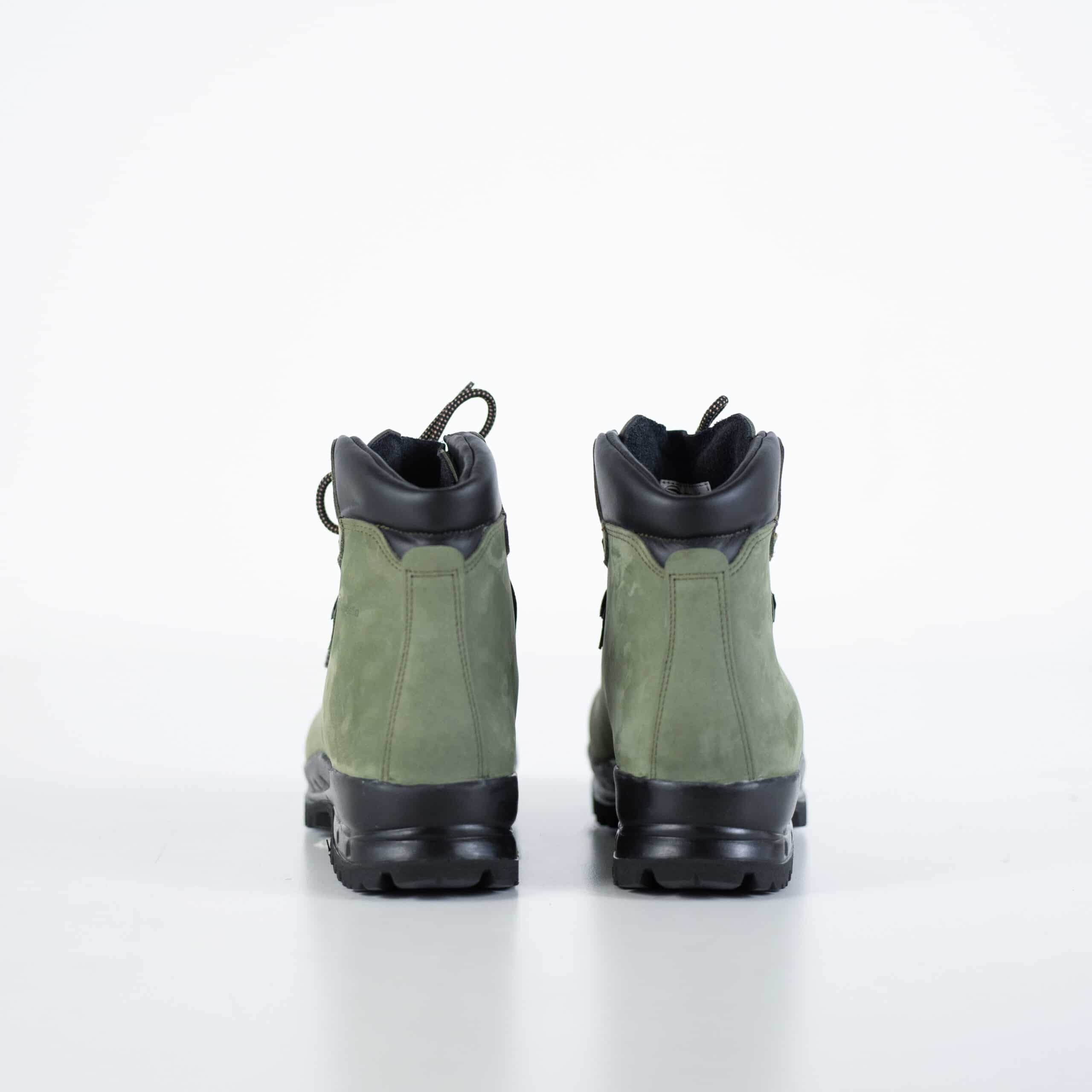 Bottes de randonnée OmaKing 5531 Firtree en cuir vert sauge, vue produit