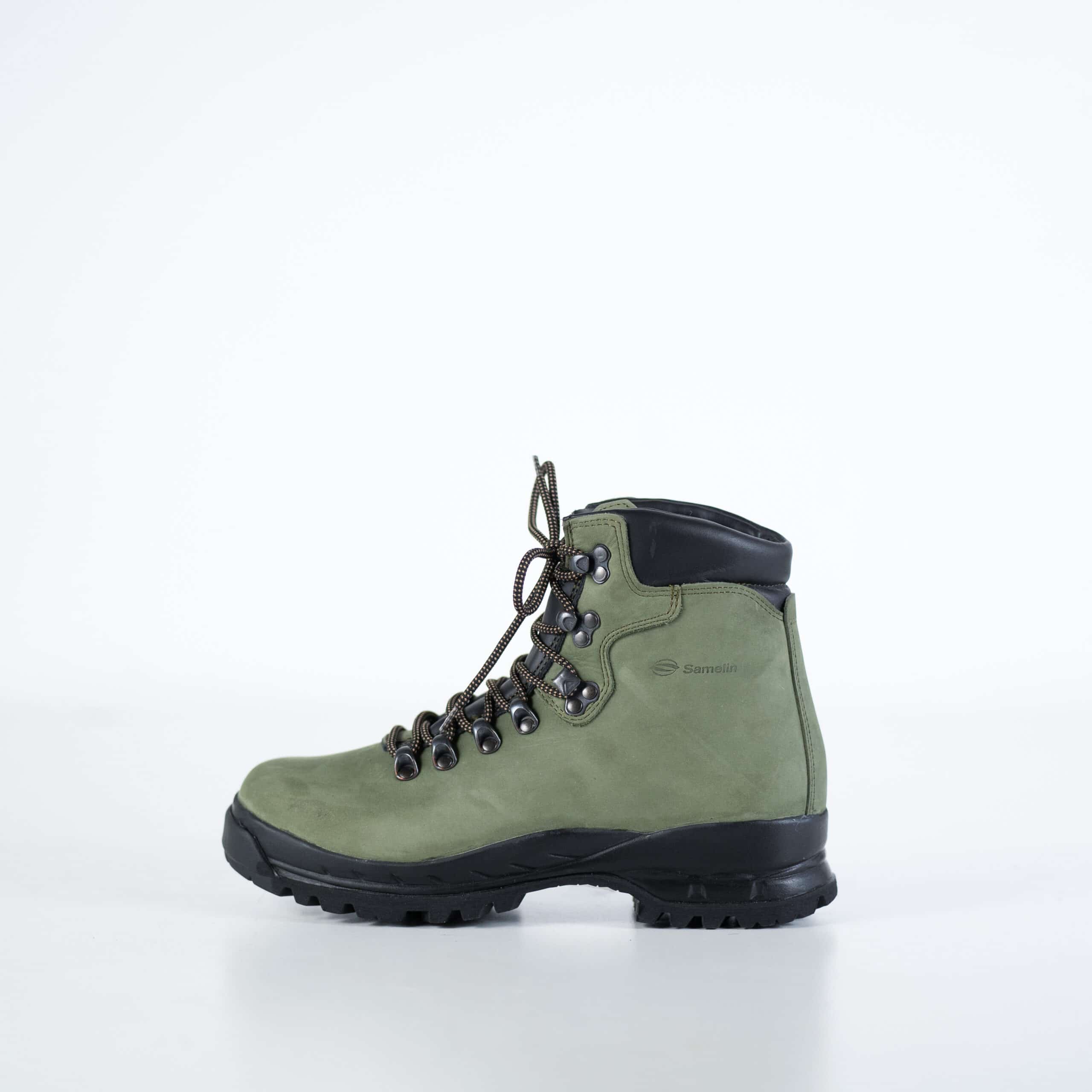 Bottes de randonnée OmaKing 5531 Firtree en cuir vert sauge, vue alternative