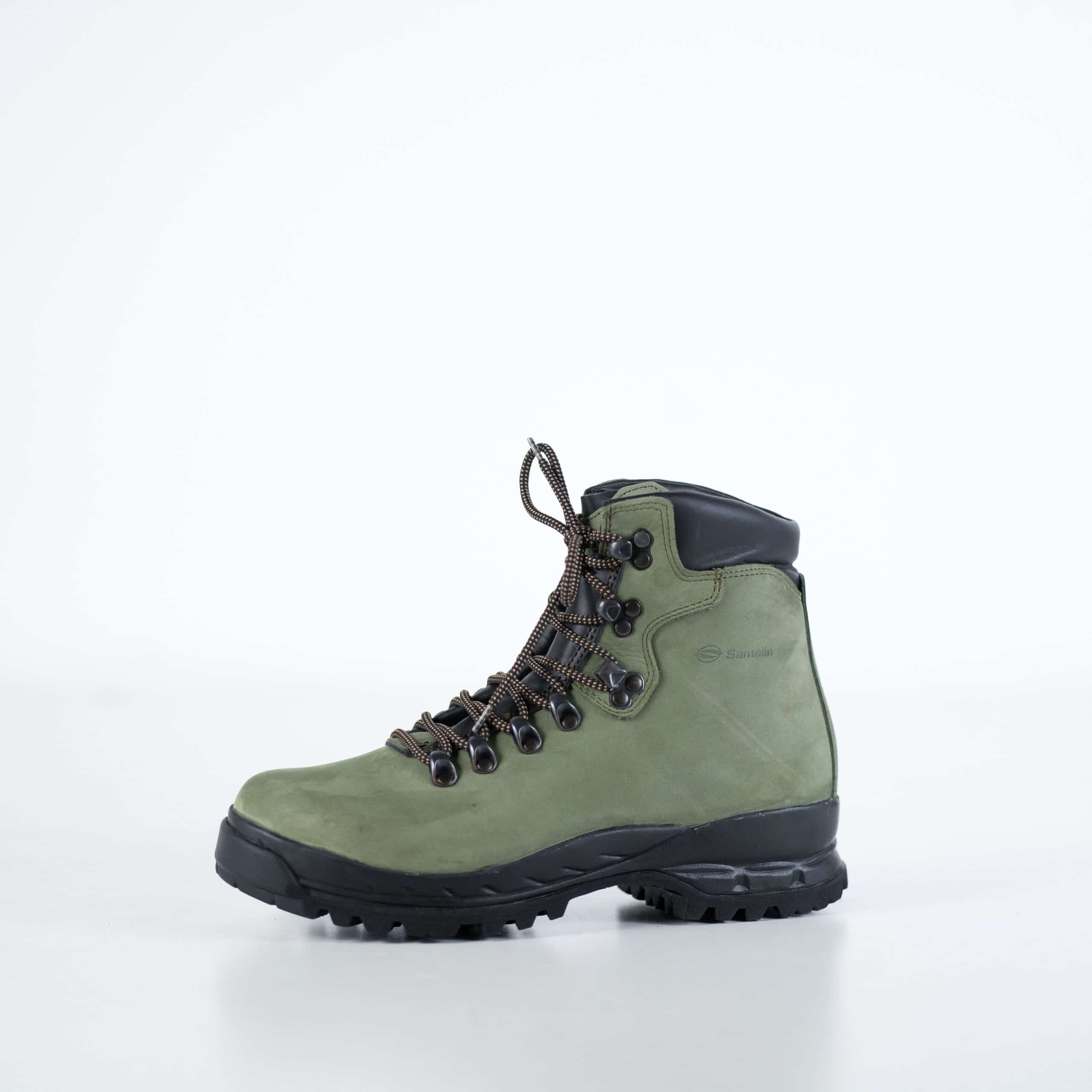 Bottes de randonnée OmaKing 5531 Firtree en cuir vert sauge, vue finale
