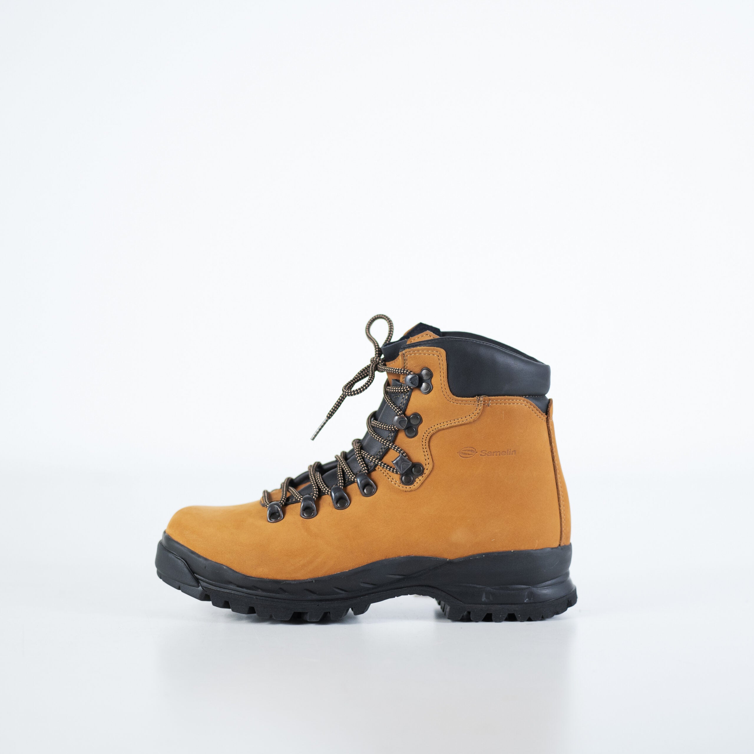 Bottes de randonnée OmaKing 5531 Sella en cuir tan, vue détaillée
