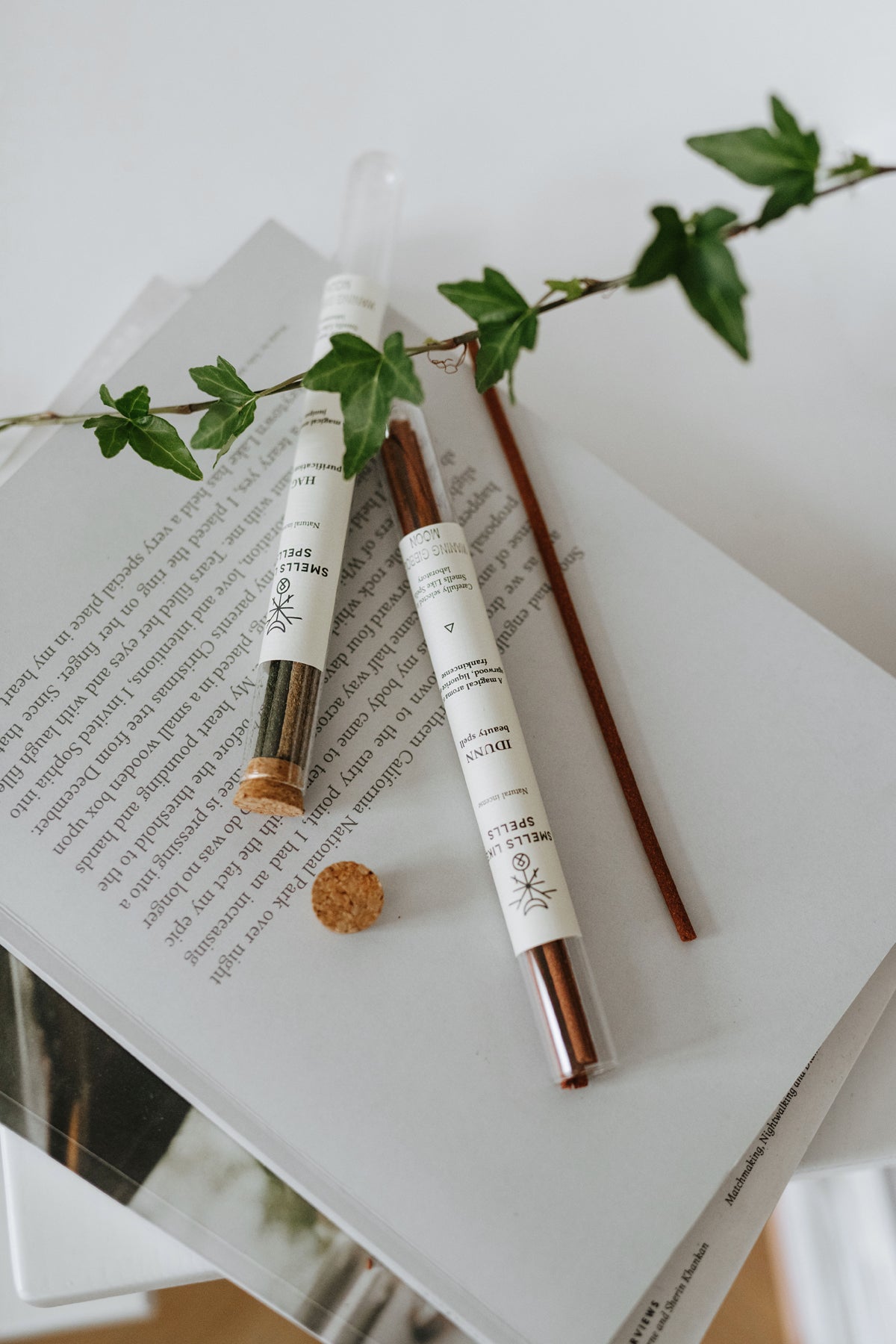 Encens naturel Smells Like Spells, vue lifestyle décor produit