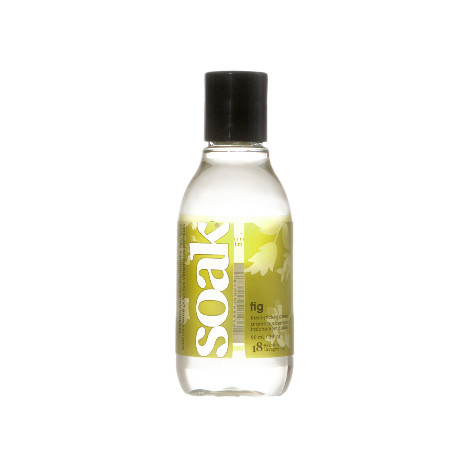 Lessive Soak Fig 90 ml sans rinçage pour tricots délicats, parfum figue 18 lavages