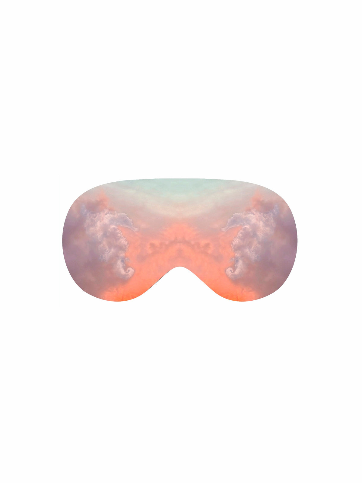 Tæwas Silk Sleep Mask – Pink and Beige