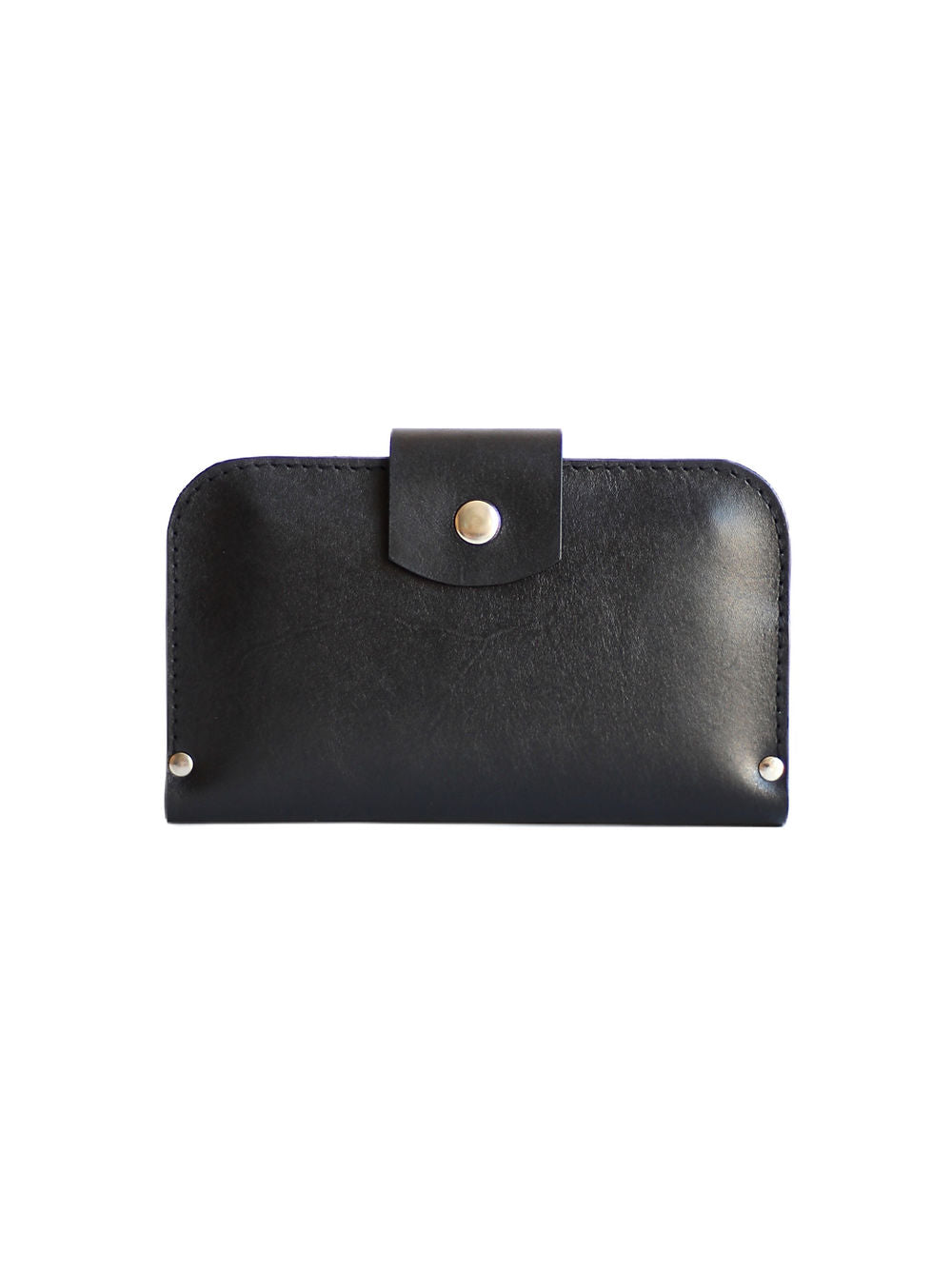 Portefeuille SATURDAY TOKS VISOKS en cuir noir, deuxième vue alternative