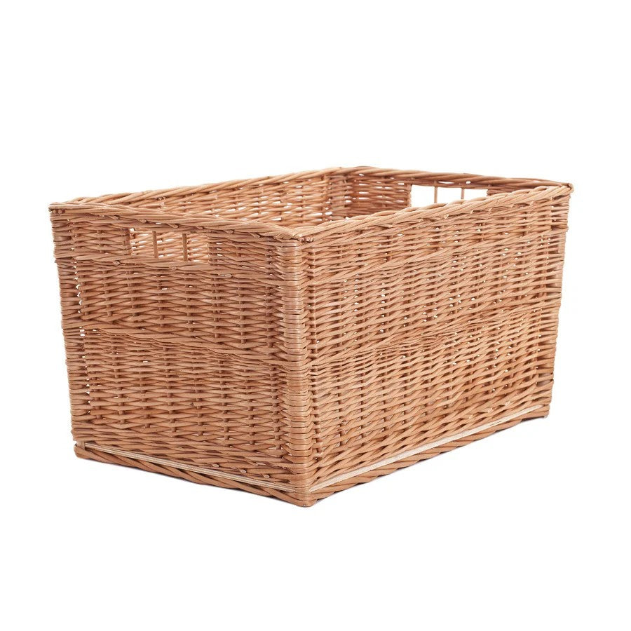 Panier à bois de chauffage en osier modèle Cervus, vue finale